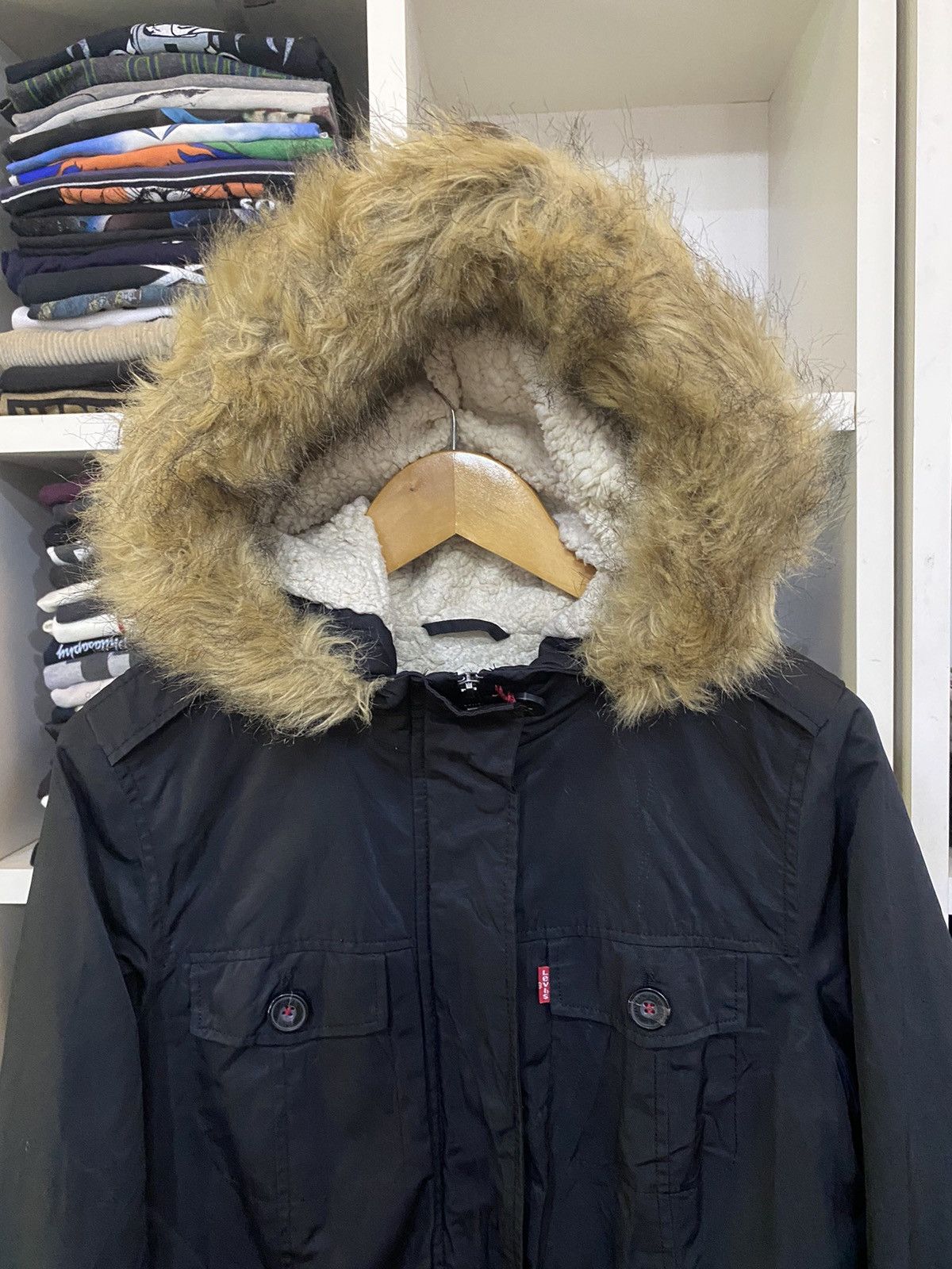 If Six Was Nine × Levi's Levis Fur Parka Jacket Size US M / EU 48-50 / 2 - 3 Thumbnail