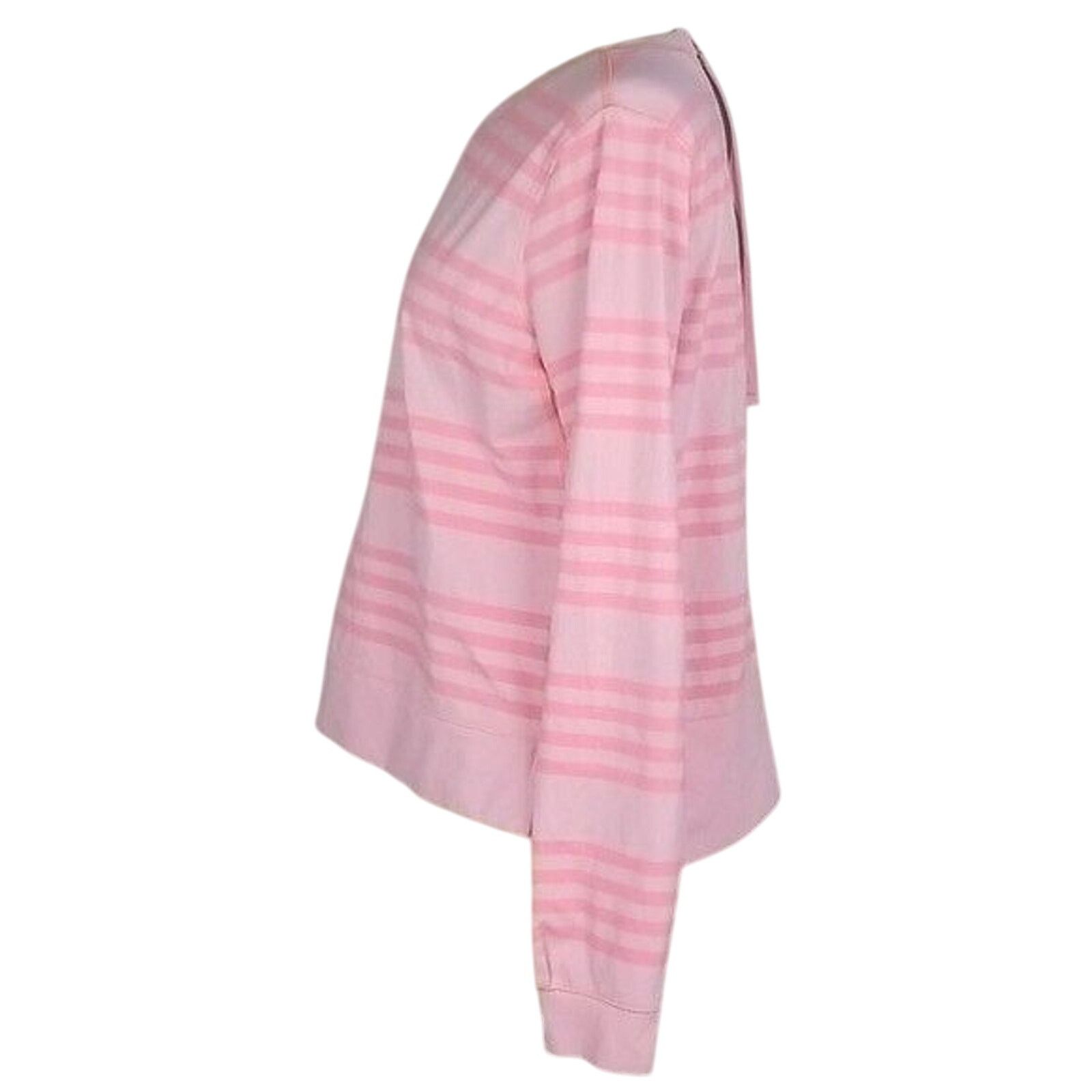 Lululemon Lululemon Womens Run Warm Ocean Striped Athletic Shirt 8 Size M / US 6-8 / IT 42-44 - 4 Thumbnail