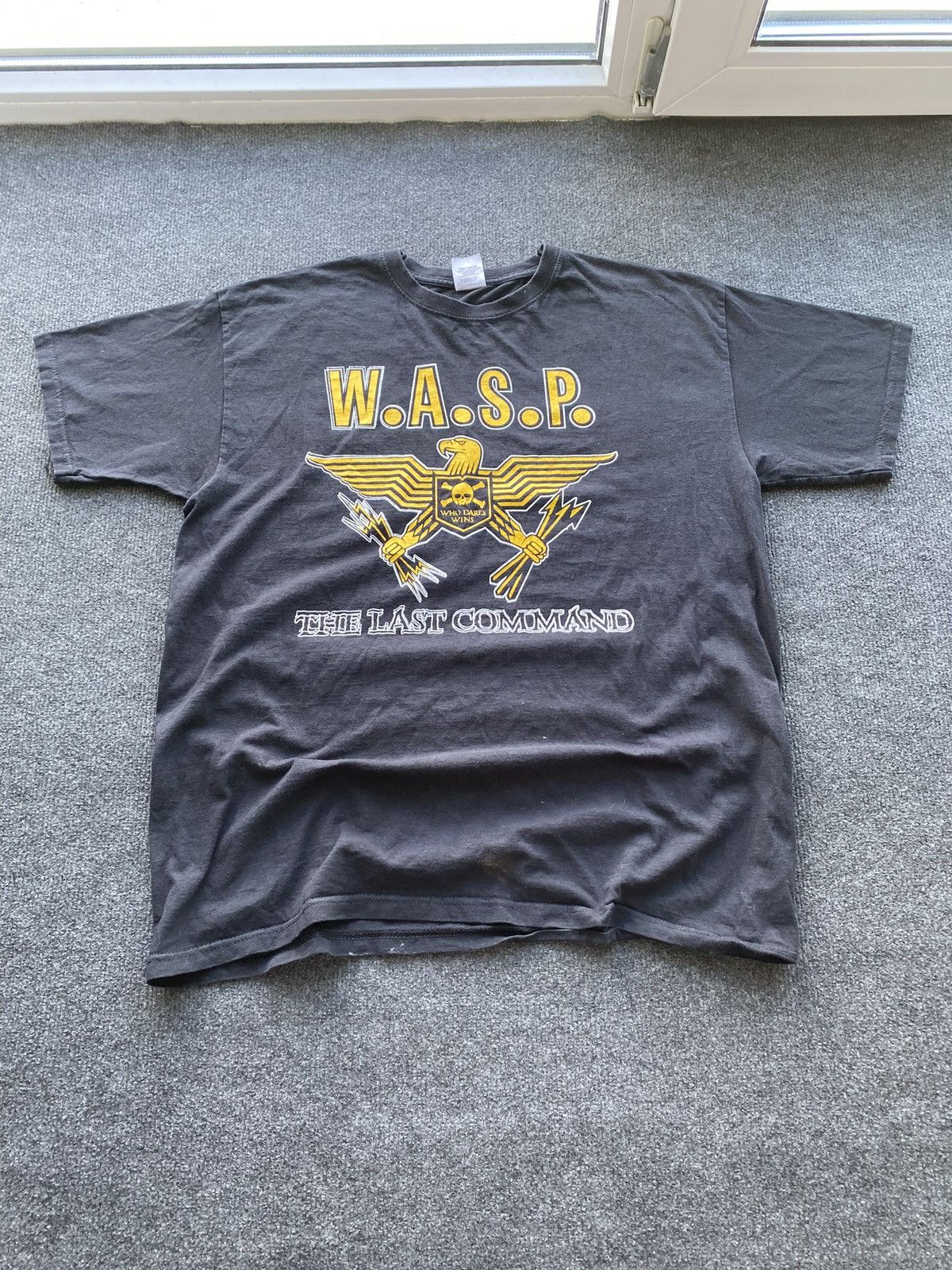 Band Tees 🔥W.A.S.P. Rock band punk “the last command” black tee Size US L / EU 52-54 / 3 - 1 Thumbnail