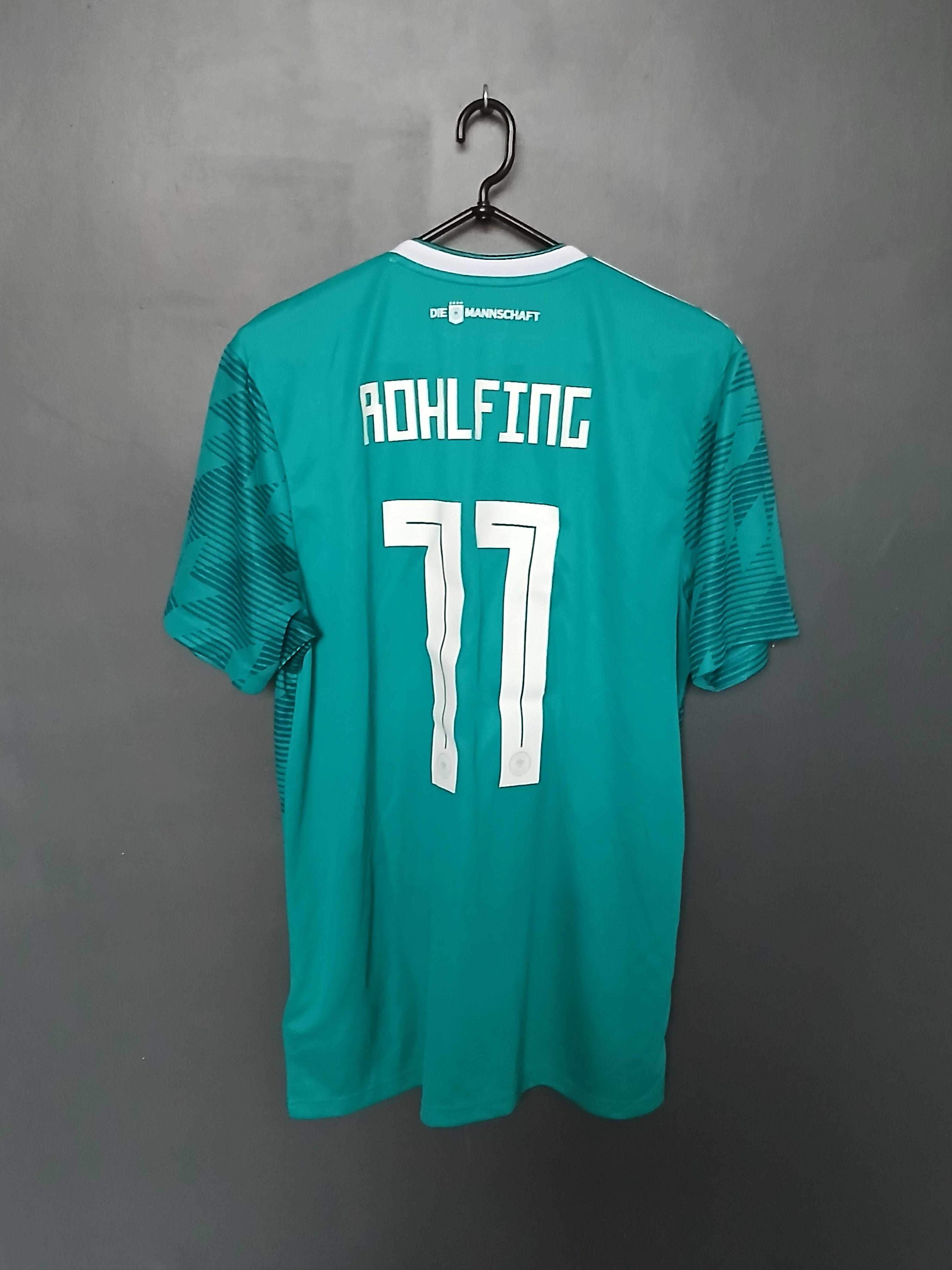 Adidas New Germany National Football Team 18/19 Away Jersey T-Shirt Size US L / EU 52-54 / 3 - 2 Thumbnail