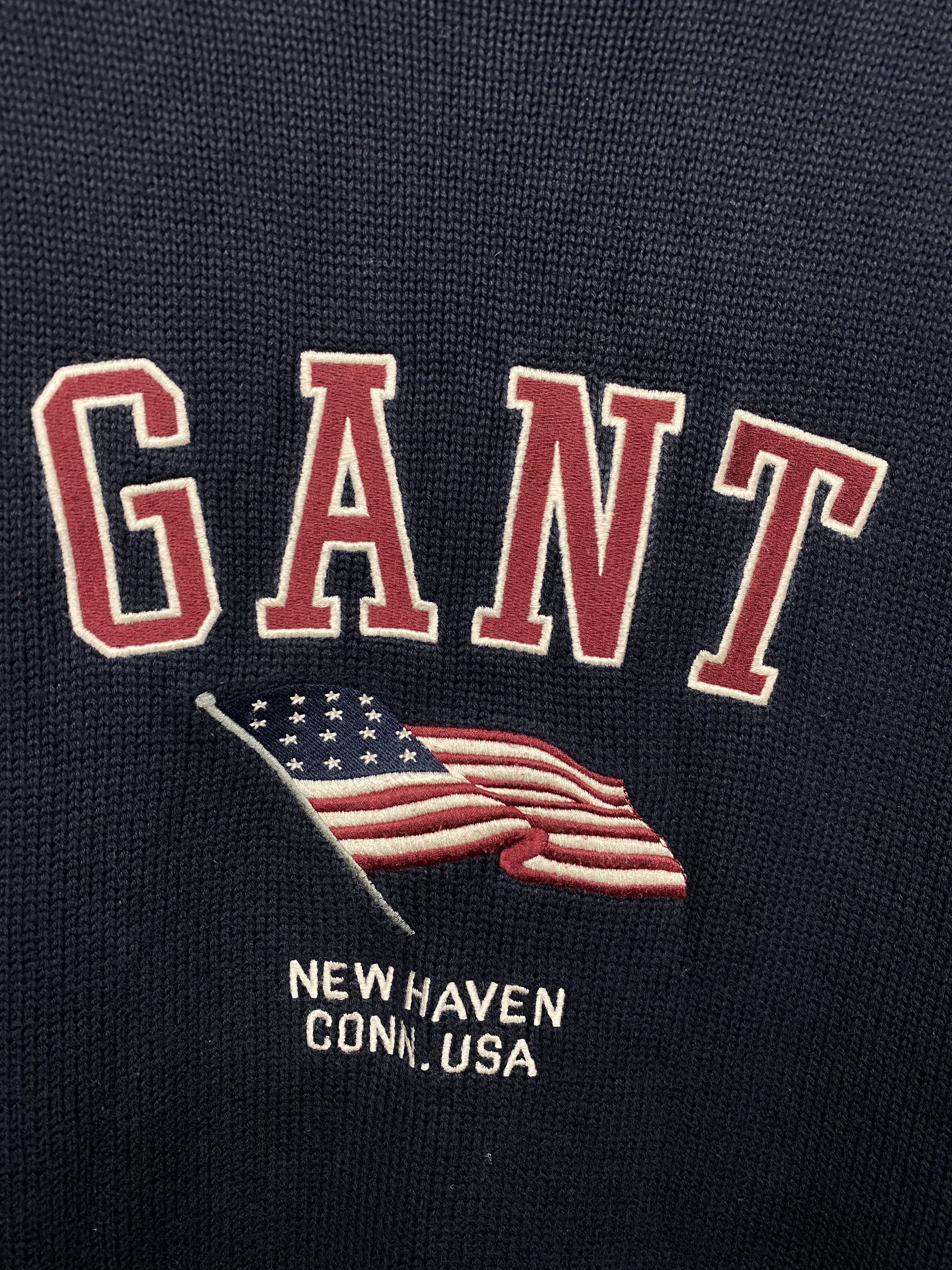 Gant × Vintage Gant Vintage Mens Knit Crew Neck Sweater Size US M / EU 48-50 / 2 - 3 Thumbnail