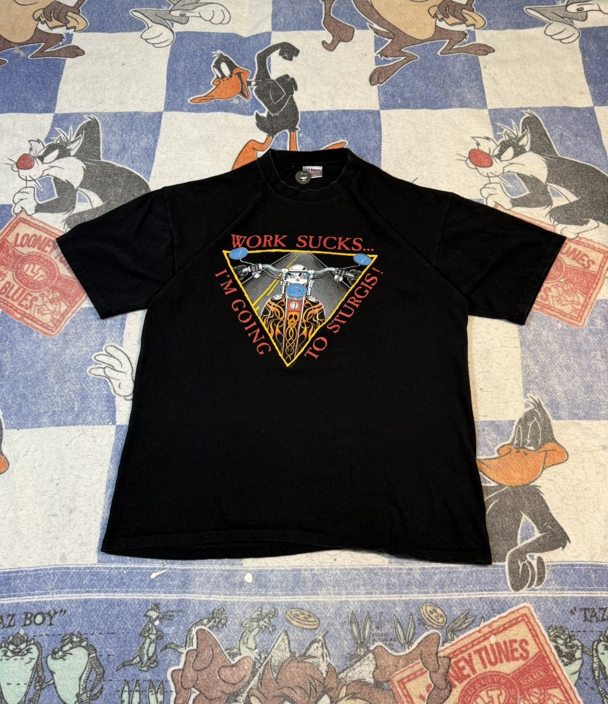 All Sport Vintage sturgis biker tee Size US XL / EU 56 / 4 - 1 Thumbnail