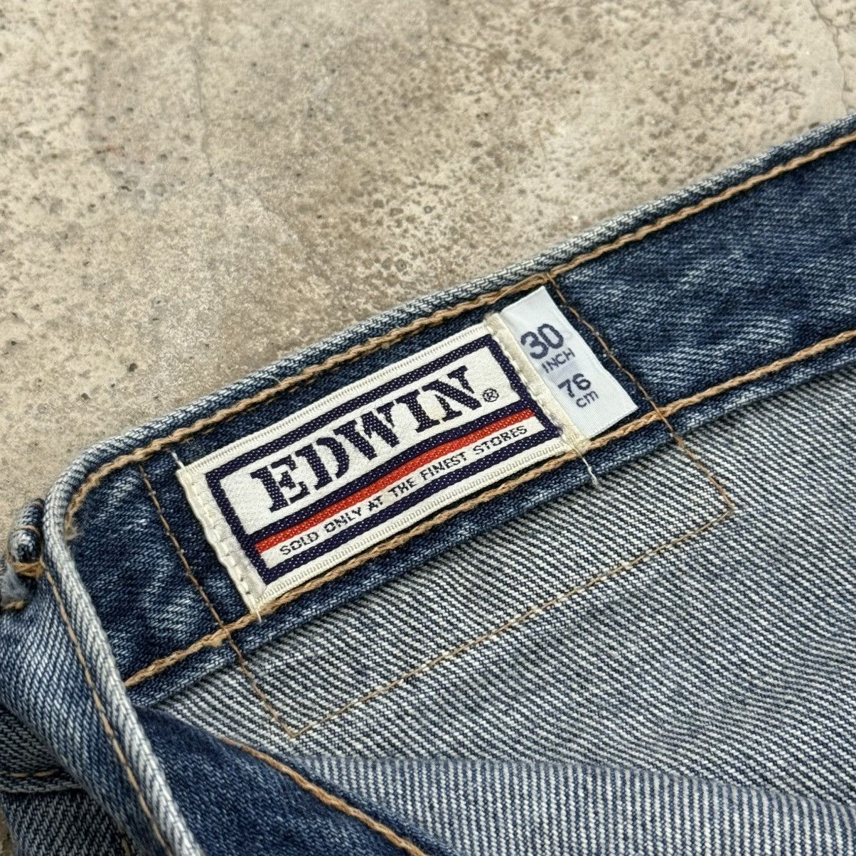 Edwin Vintage Late 80s Edwin Scovill Flare Denim Pants Size US 29 - 17 Thumbnail