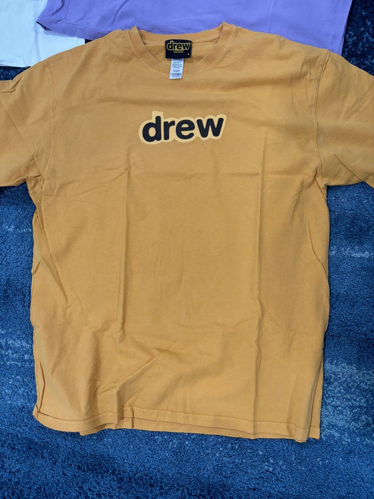 Drew House Drew house yellow t shirt Size US L / EU 52-54 / 3 - 1 Thumbnail