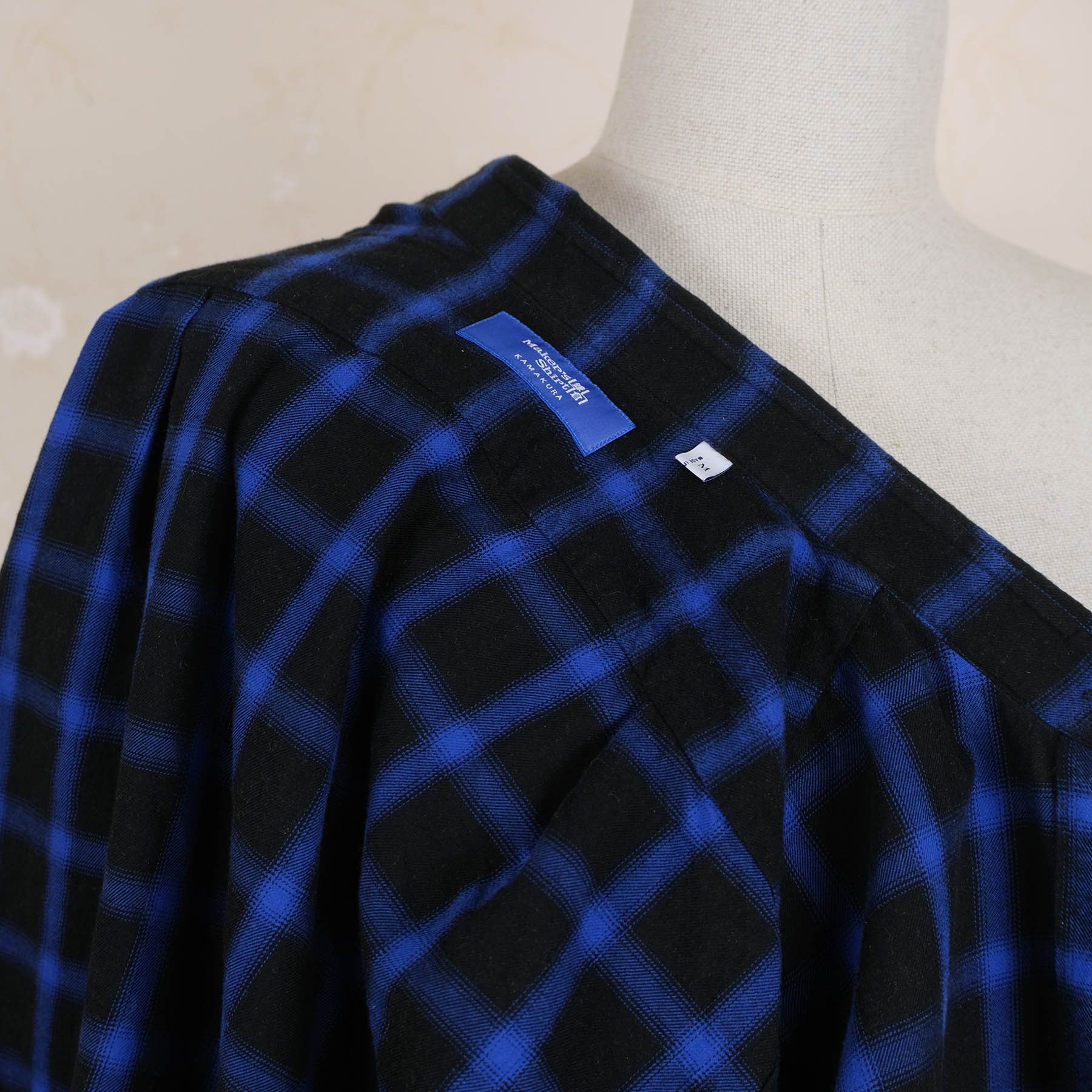 Kamakura Kamakura, flannel shirt, size M, NP $120, made in Japan Size US S / EU 44-46 / 1 - 3 Thumbnail
