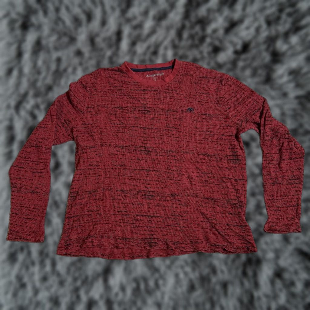 Vintage Aéropostale Sweater Mens XL Grunge Distressed Ribbed Thermal Y2K Streetwear Shirt Size US XL / EU 56 / 4 - 1 Thumbnail
