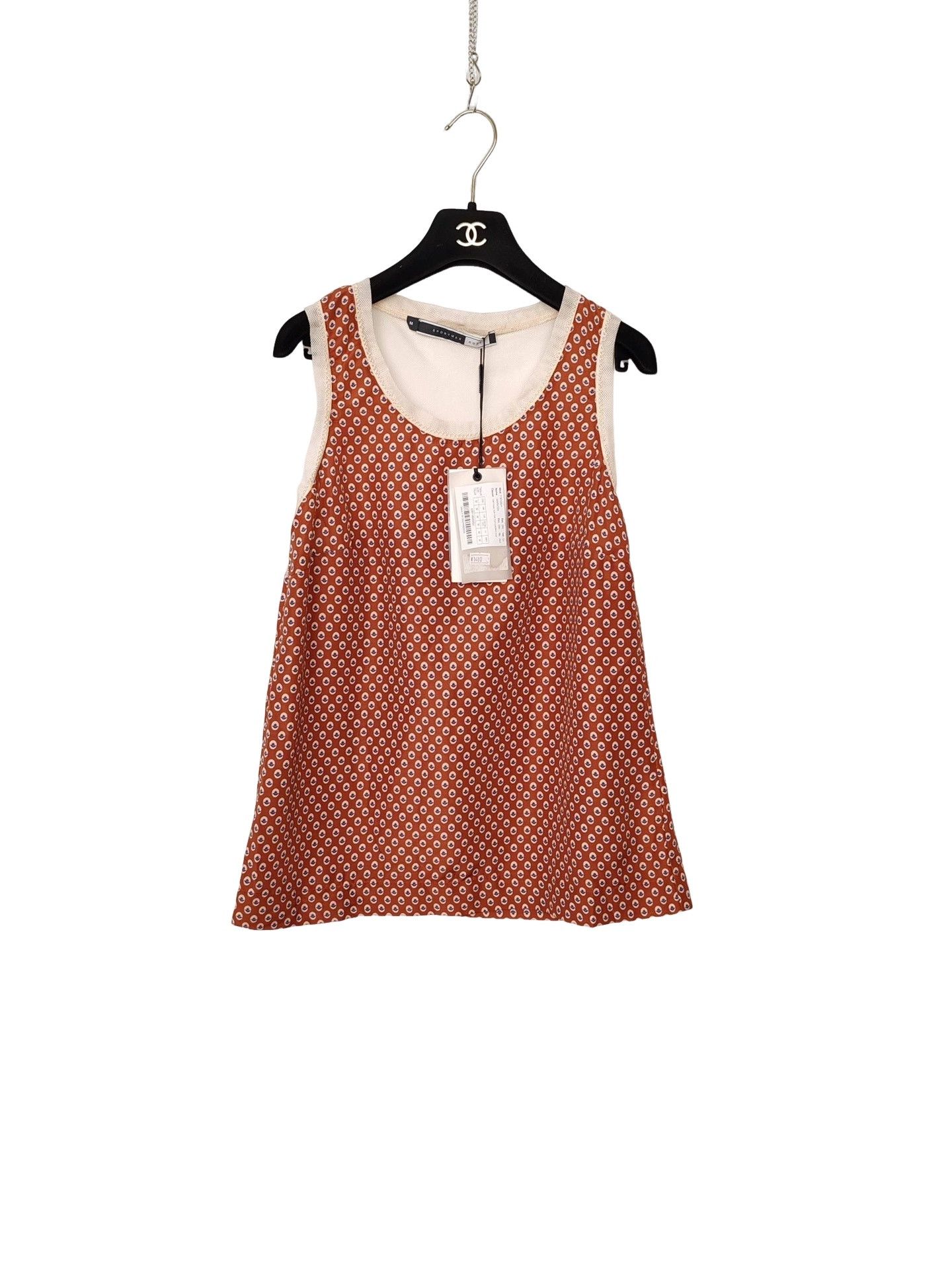 Max Mara Sportmax Code Floral Print Tank Top Size M Size M / US 6-8 / IT 42-44 - 1 Thumbnail