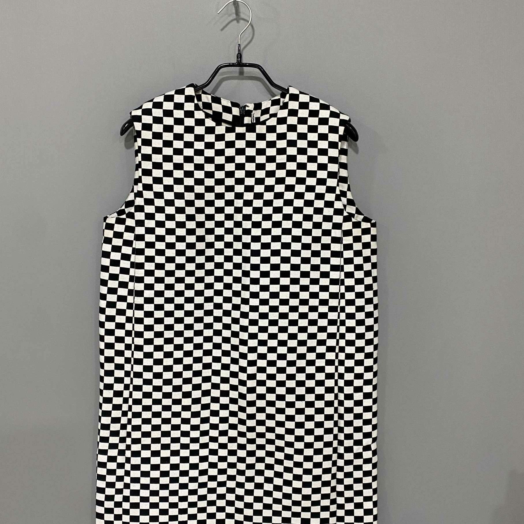 Dior Dior Checkered Black Dress it_36 Women Size XS / US 0-2 / IT 36-38 - 1 Thumbnail