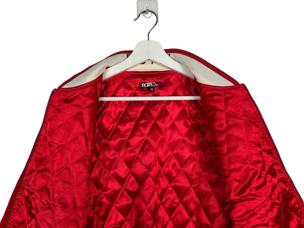 Other 🔥 VINTAGE ROXY VARSITY BOMBER JACKET Size US S / EU 44-46 / 1 - 11 Thumbnail