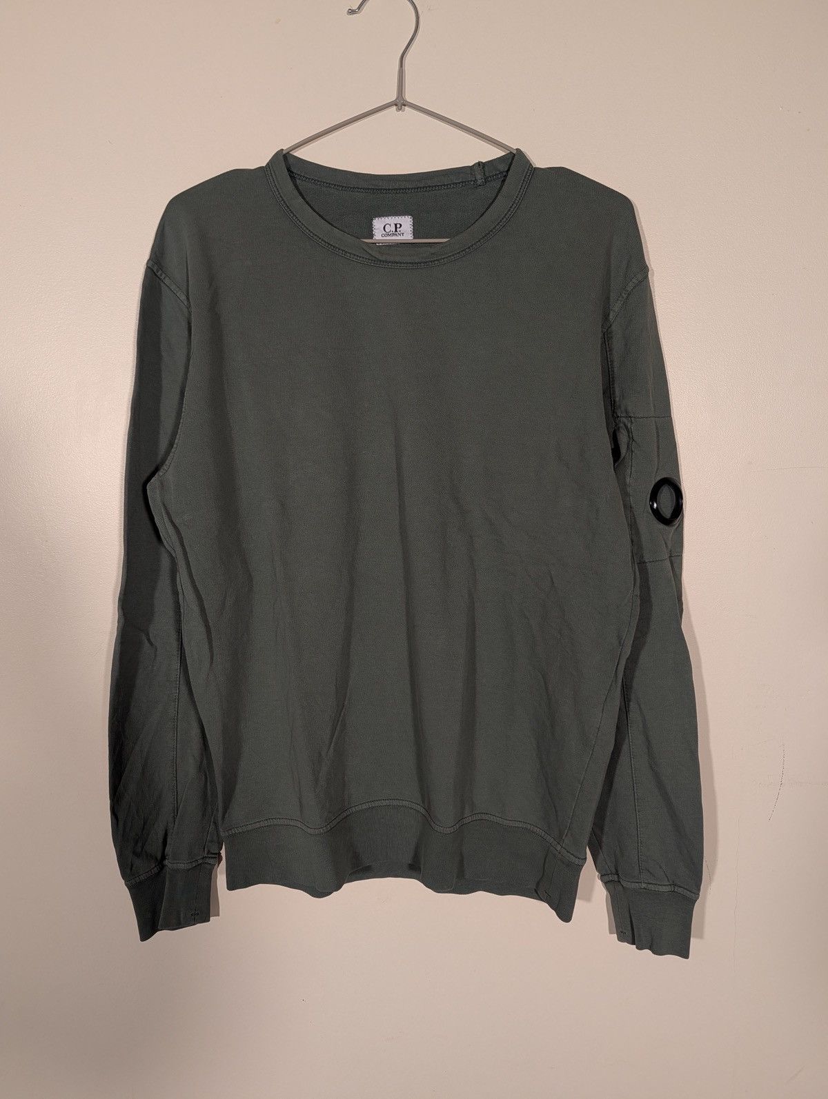 C.P. Company **C.P. Company Lens Sweatshirt – Olive Green Size US S / EU 44-46 / 1 - 10 Thumbnail