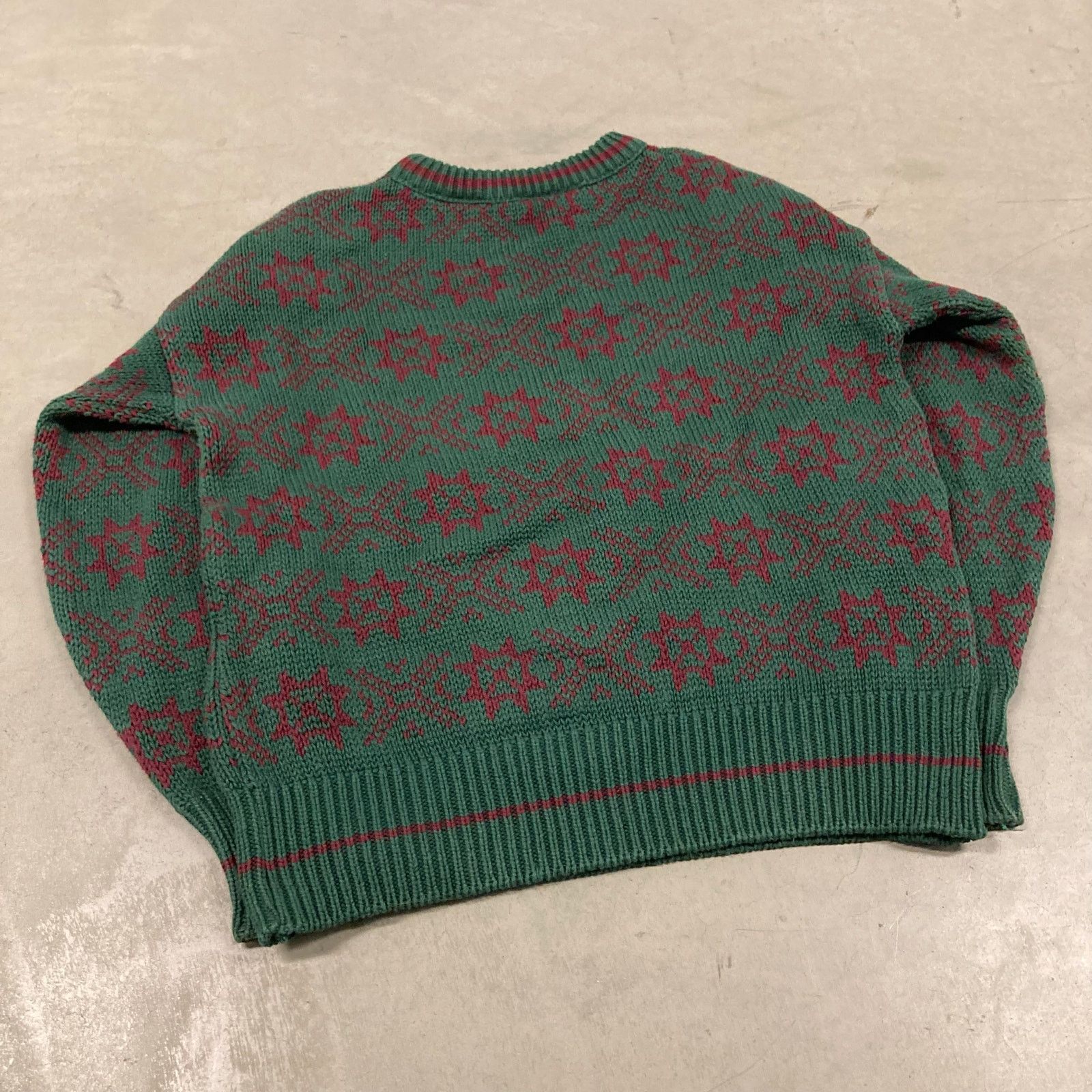 Vintage vintage y2k patterned sweater Size US S / EU 44-46 / 1 - 2 Thumbnail