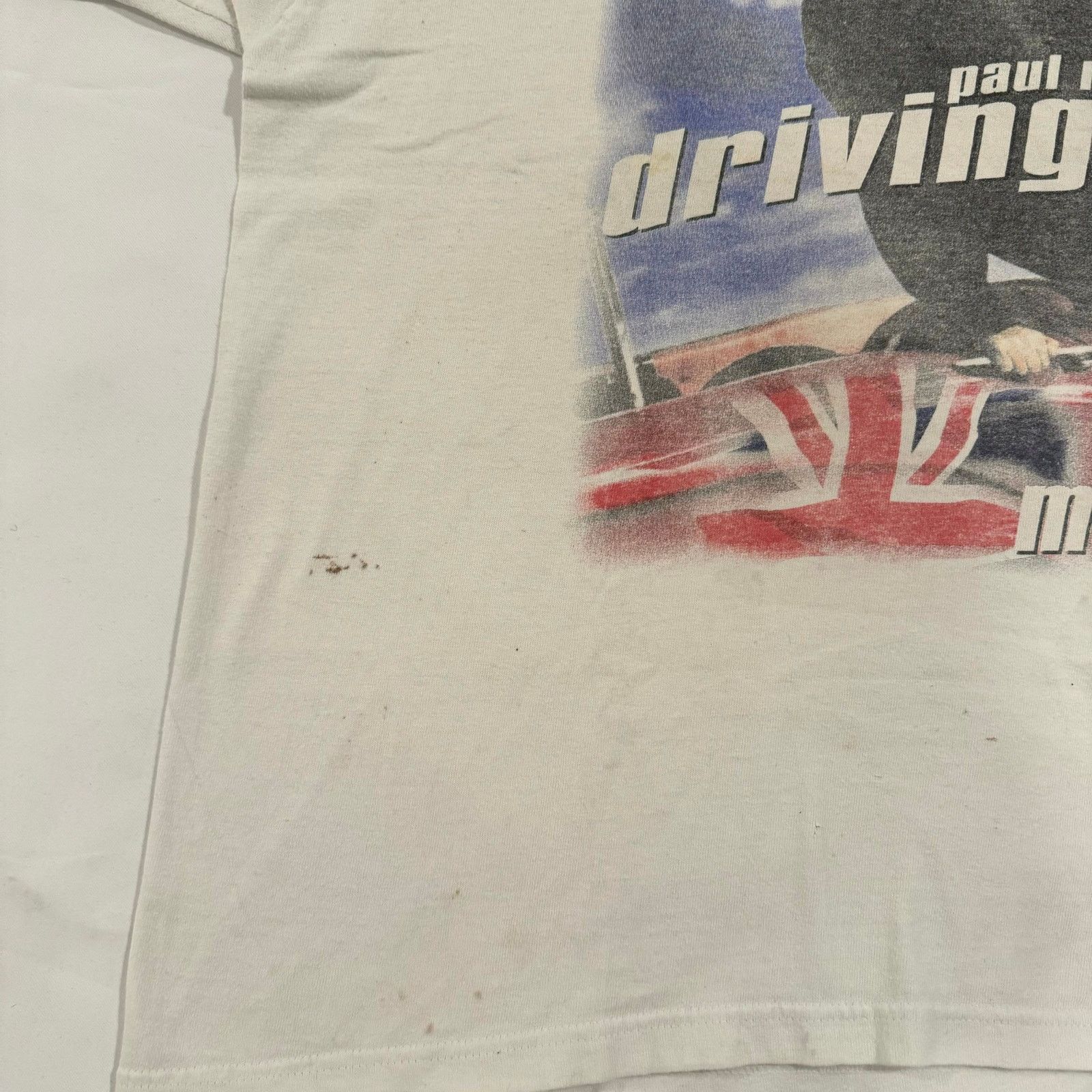 Add × Vintage Vintage Paul McCartney 2002 Tour Tshirt Size US XL / EU 56 / 4 - 3 Thumbnail