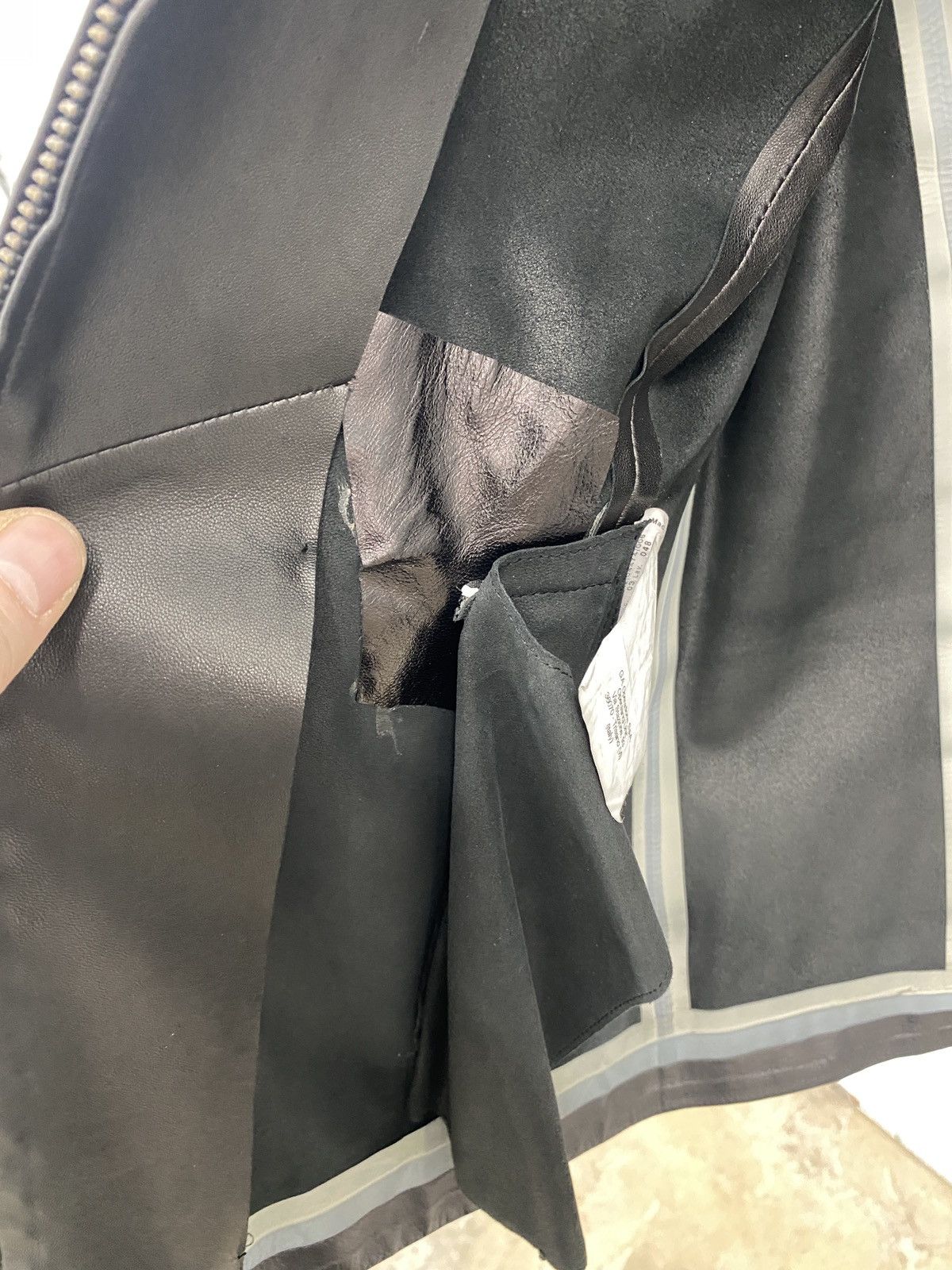 Emporio Armani Emporio Armani Lambskin Leather Jacket Size US M / EU 48-50 / 2 - 3 Thumbnail