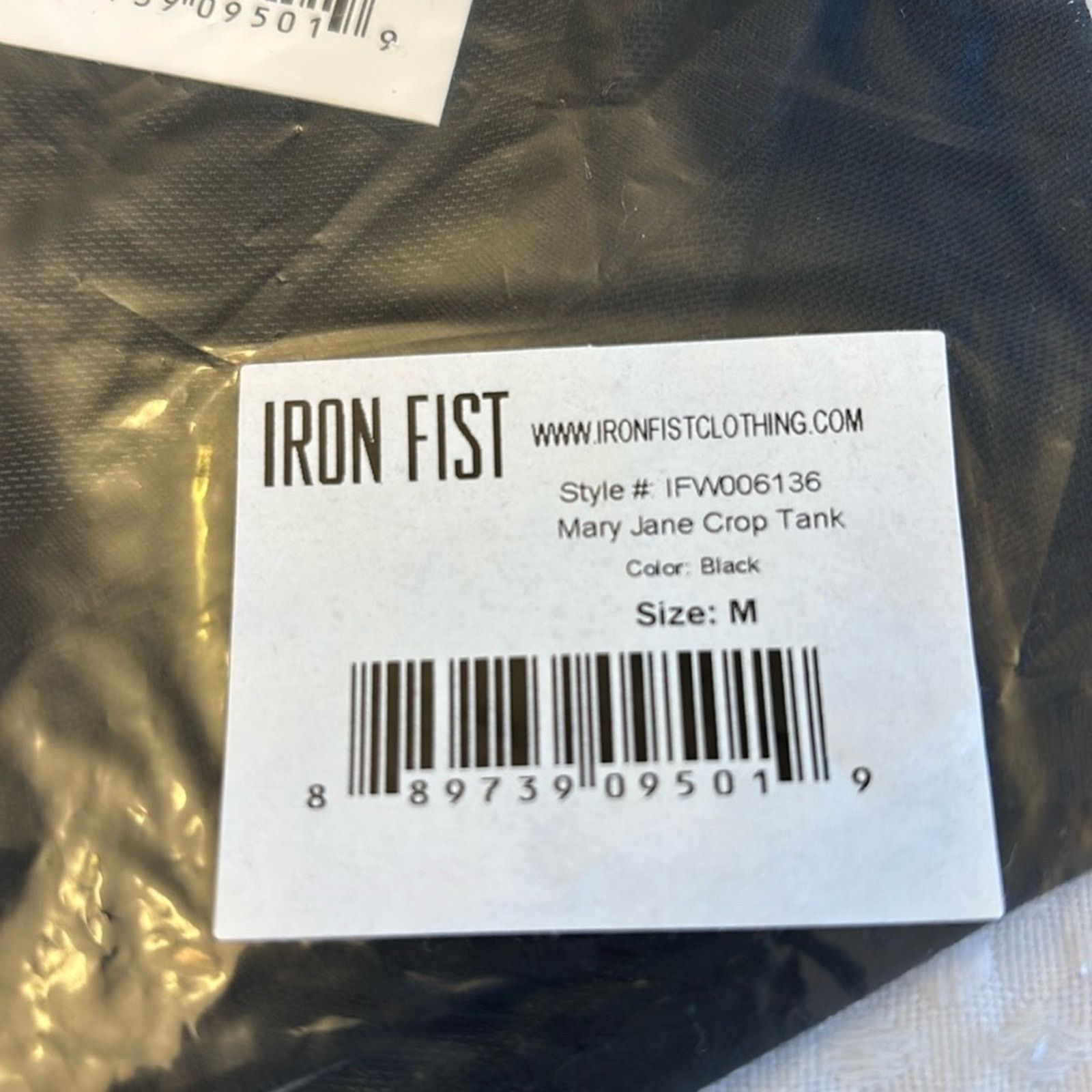 Iron Fist NEW! Iron Fist Sheer Black Mary Jane Green Crop Tank Top M Size M / US 6-8 / IT 42-44 - 3 Thumbnail