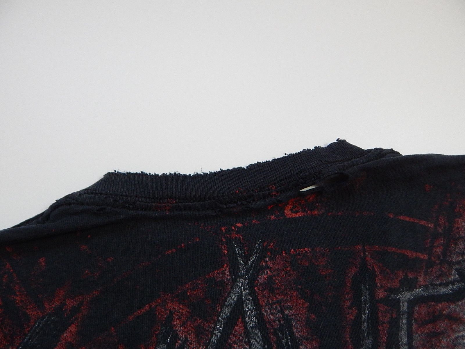Band Tees × Expert Horror × Vintage vintage 00s y2k slayer trash metal band distressed tee Size US XL / EU 56 / 4 - 9 Thumbnail