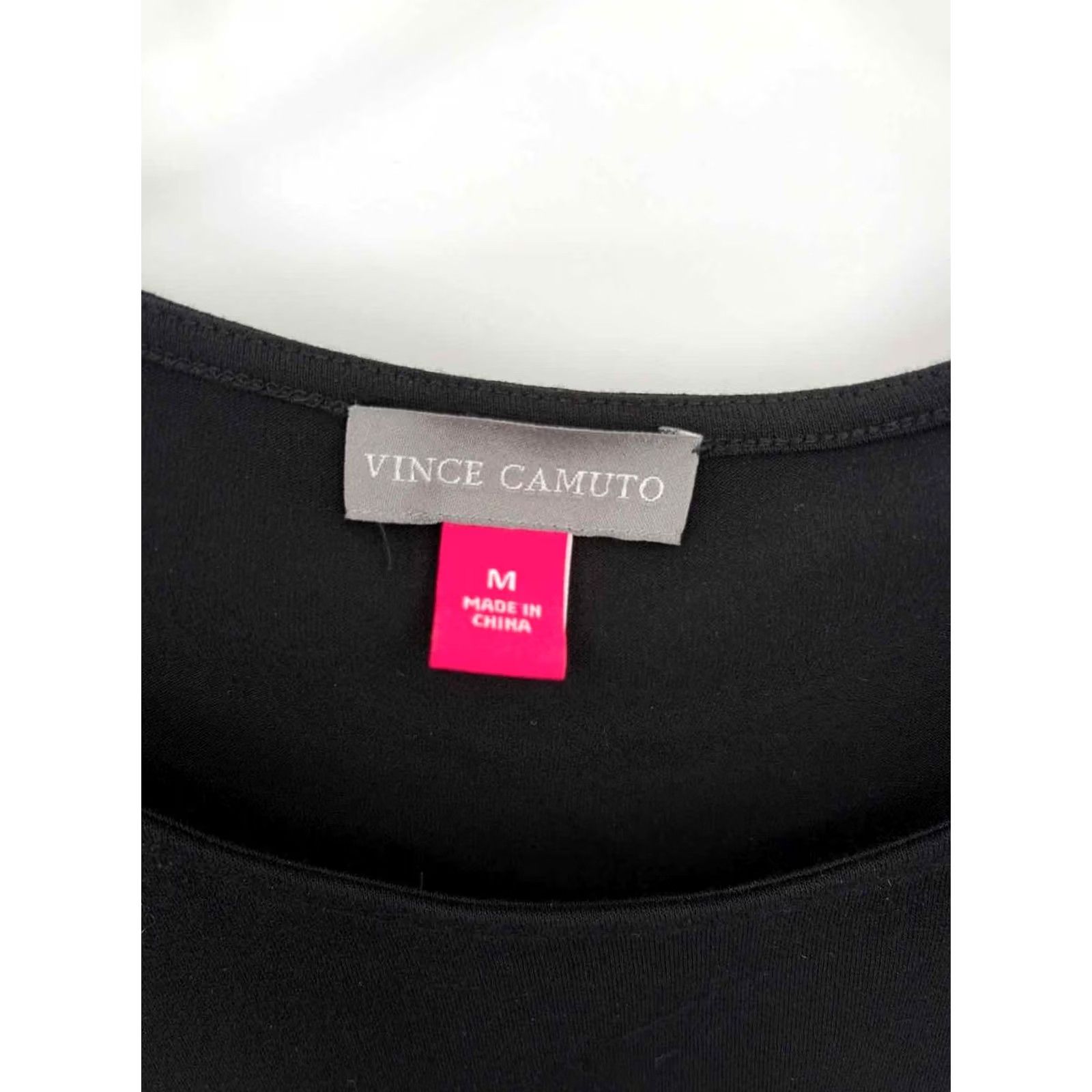 Vince Camuto VINTAGE Vince Camuto Black Size Medium Long Sleeve Blouse Size M / US 6-8 / IT 42-44 - 3 Thumbnail