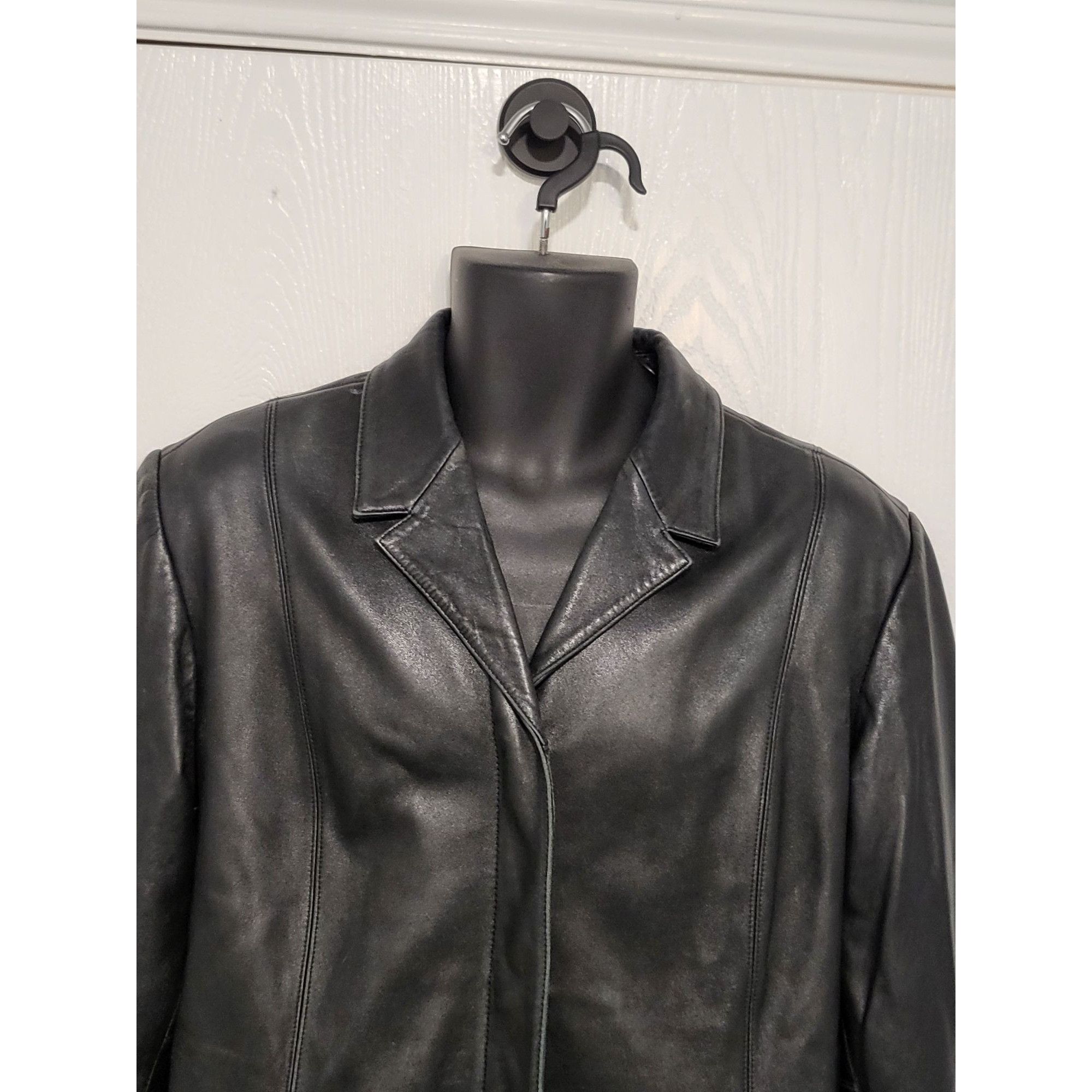 Preston & York Preston & York Genuine Lambskin Jacket Women Sz XL Leather F Size XL / US 12-14 / IT 48-50 - 4 Thumbnail