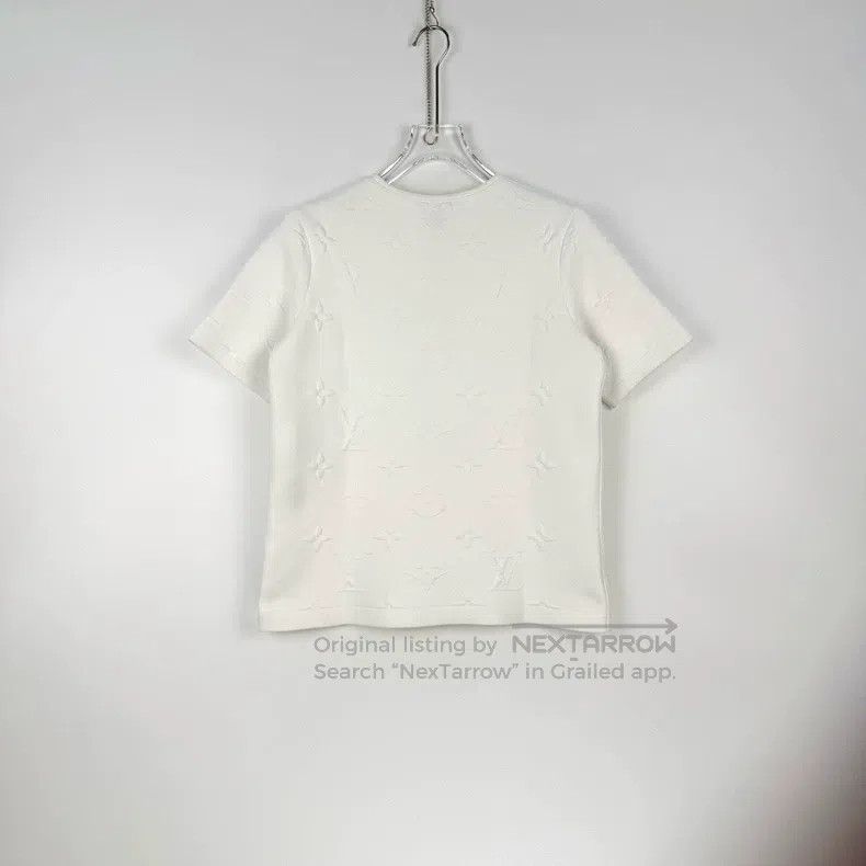 Louis Vuitton Louis Vuitton White full logo short sleeve Size US S / EU 44-46 / 1 - 4 Thumbnail