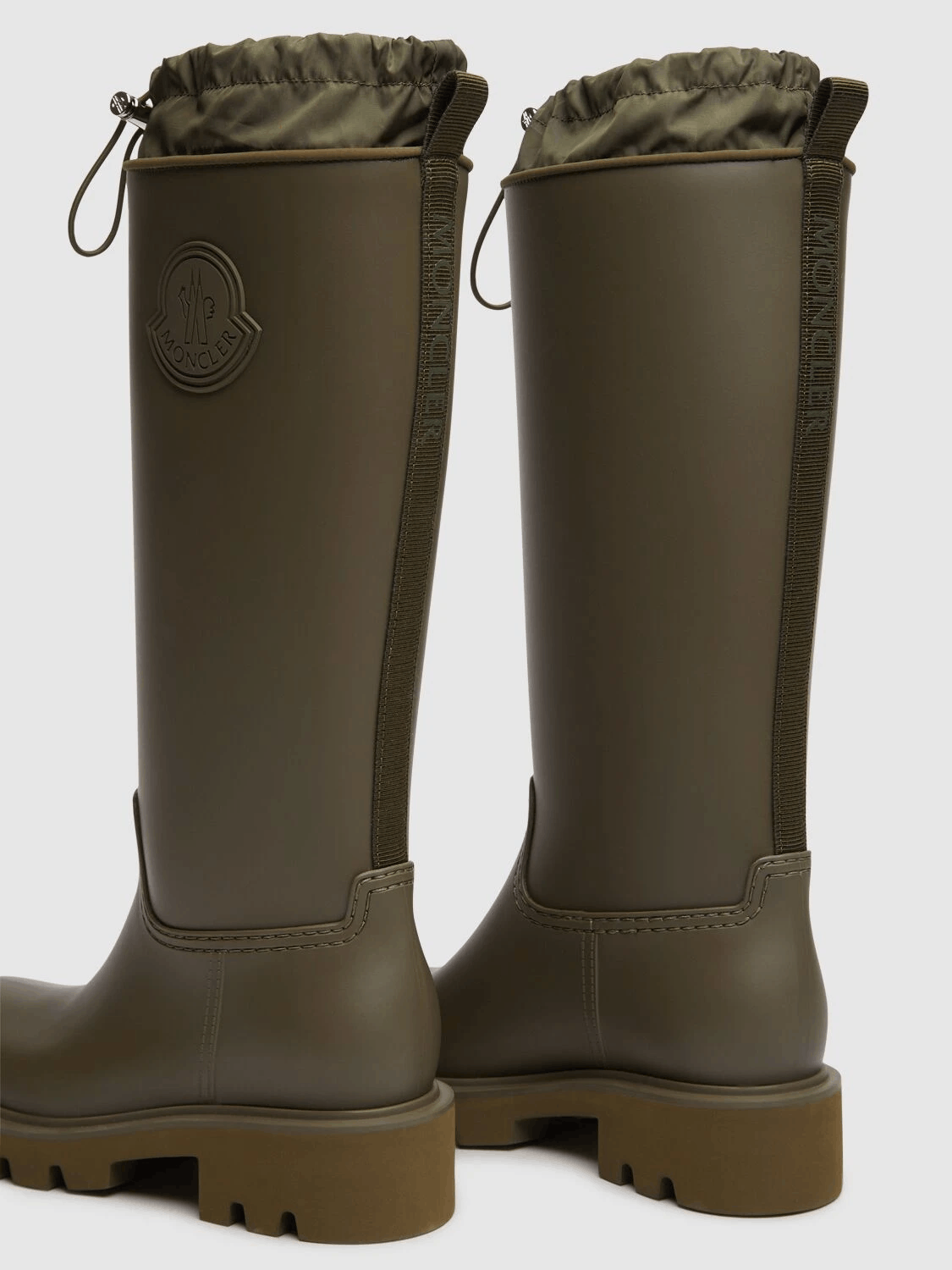 Moncler MONCLER Kickstream Bronze Olive Rain Boots New Size US 10 / IT 40 - 4 Thumbnail