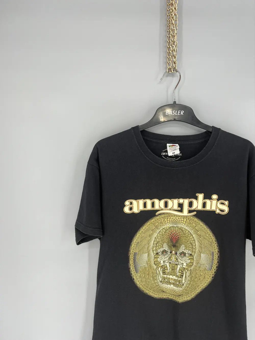 Vintage Vintage Amorphis Heavy Metal Finland Rock Band T Shirt Faded Size US M / EU 48-50 / 2 - 4 Thumbnail