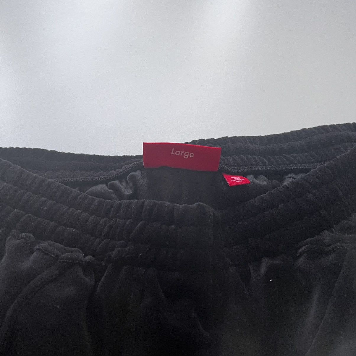 Supreme Supreme Patchwork Velour Short Black L Size US 34 / EU 50 - 6 Thumbnail