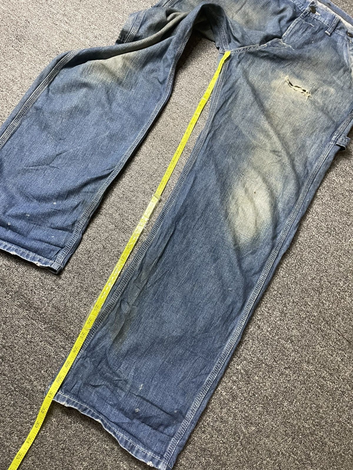 Japanese Brand × Vintage VIDA LOCA Brand Distressed Denim Ripped Jeans (112) Size US 35 - 6 Thumbnail