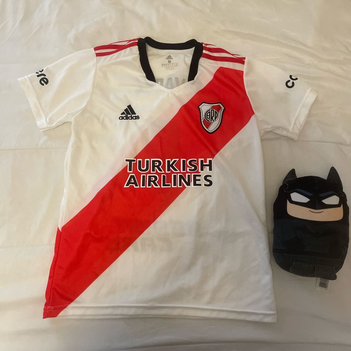 Adidas 2017-2018 River Plate Jersey Size US M / EU 48-50 / 2 - 1 Thumbnail