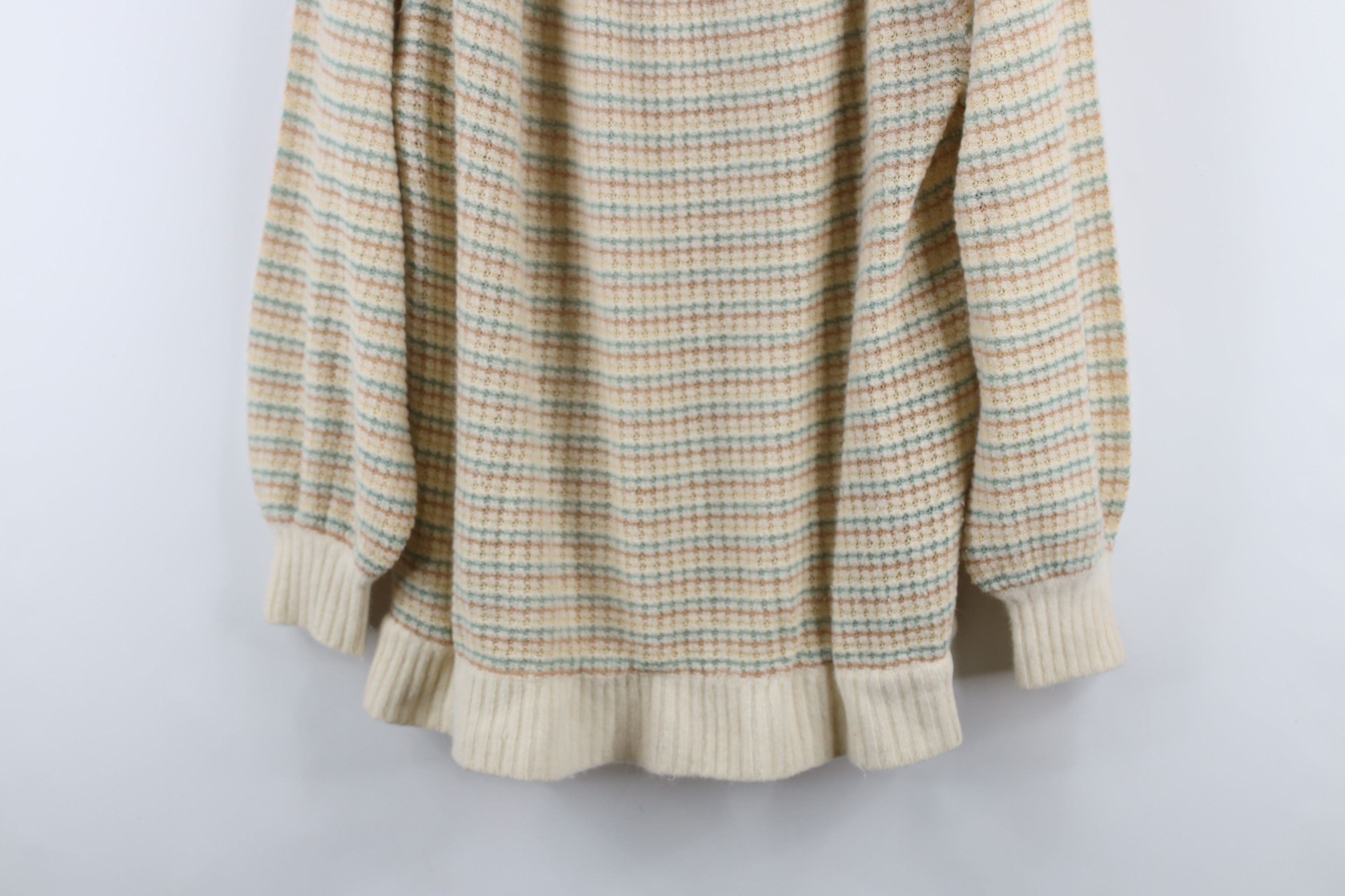 Vintage Vintage 70s Mid Century Modern MCM Lambswool Sweater Pastel Size M / US 6-8 / IT 42-44 - 3 Thumbnail