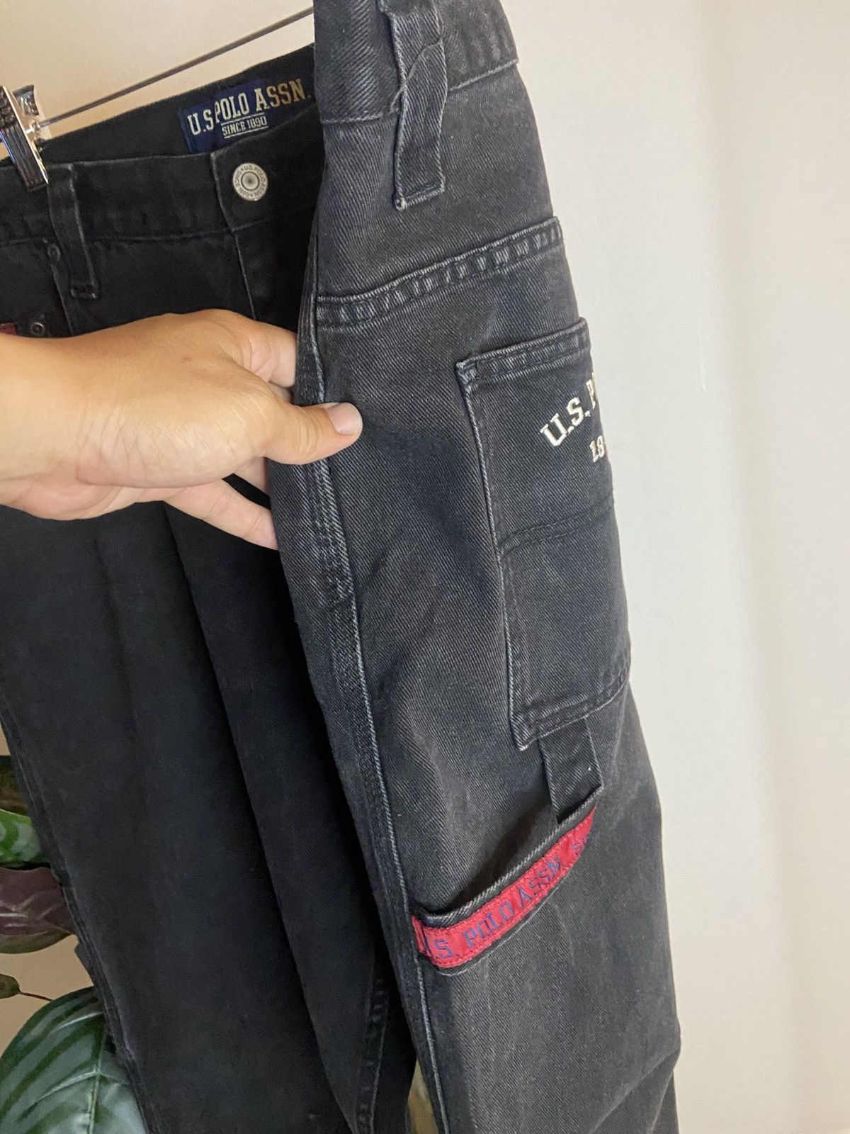 U.S. Polo Assn. VINTAGE US POLO ASSN JEANS😊❤️ Size US 38 / EU 54 - 6 Thumbnail