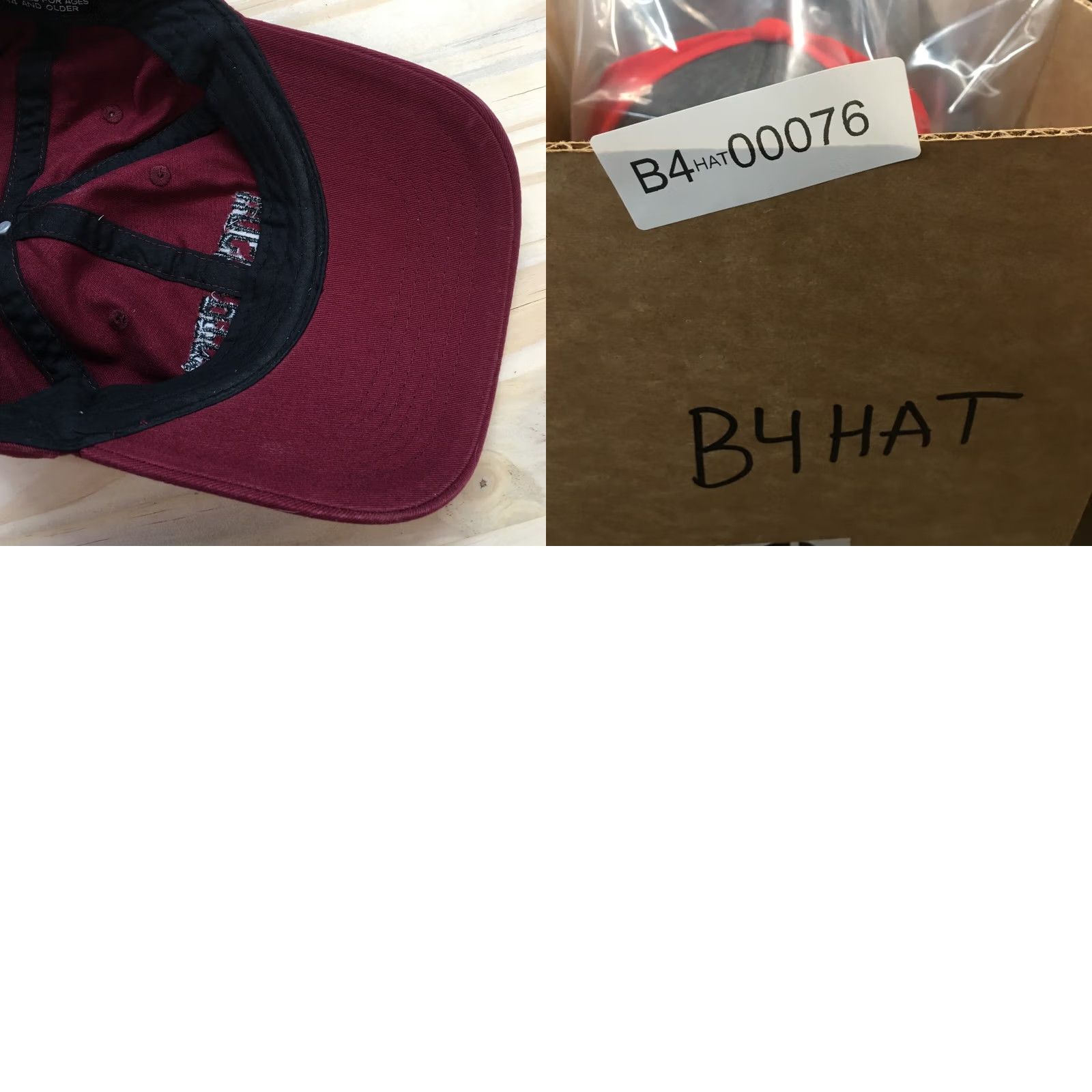 Vintage Hogwarts Harry Potter Baseball Hat Mens Red OS Curved Brim Embroidered Logo Size ONE SIZE - 9 Thumbnail