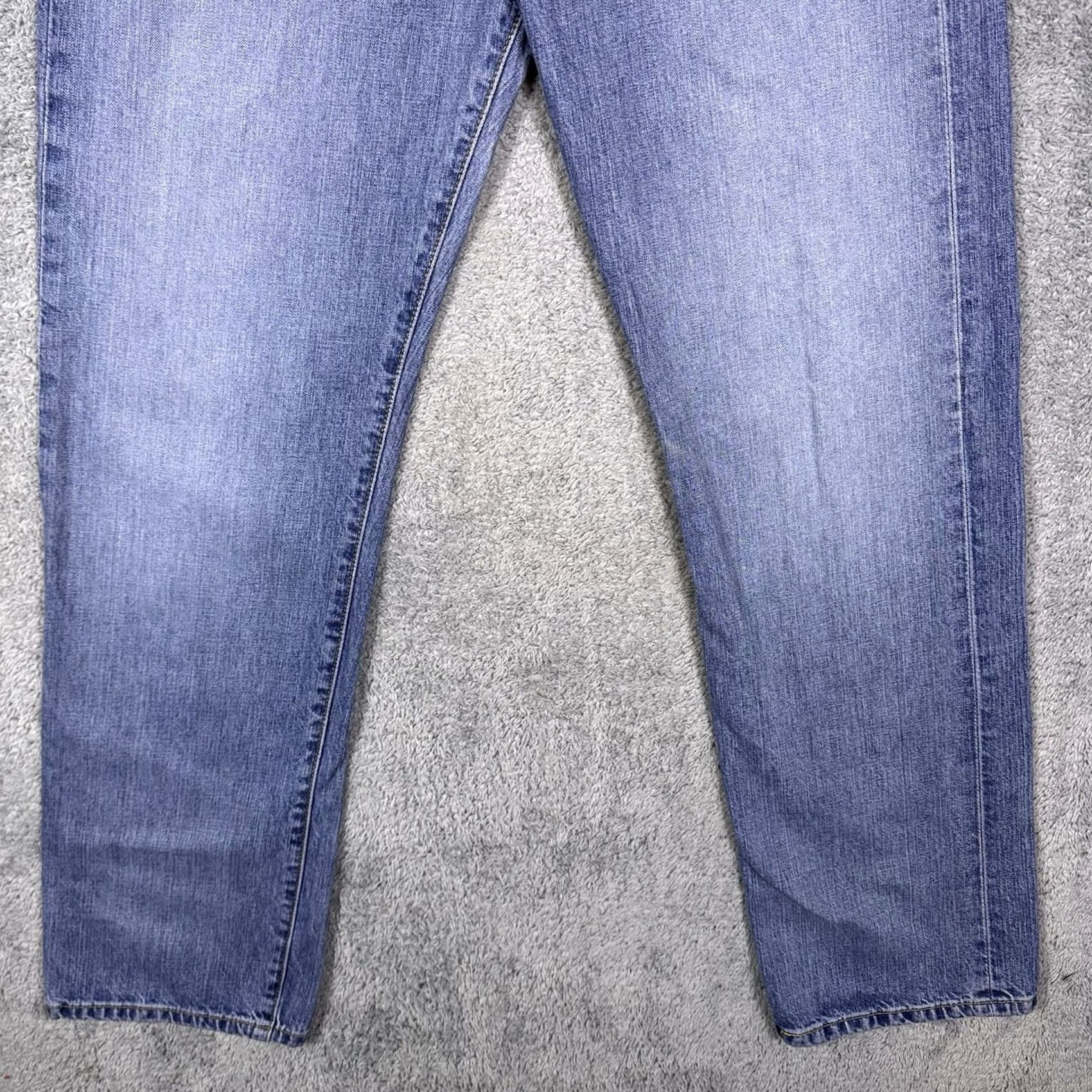 Levi's VINTAGE Levi's 501xx Jeans Mens 34x34 Lightwash Button Fly 90s Grunge Skate Y2K Size US 36 / EU 52 - 3 Thumbnail