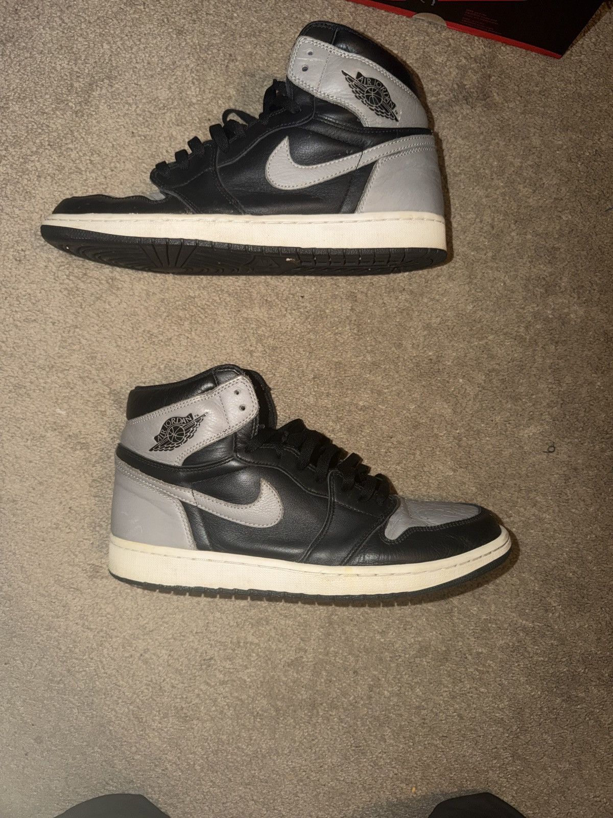 Jordan Brand Jordan 1 Shadow High Size US Men’s 12 Size US 12 / EU 45 - 1 Thumbnail
