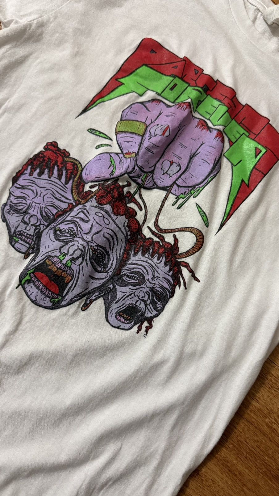 Vintage Newport Portface Voodoo SHRUNKEN HEAD YSL YOUNG THUG Sz L Size US L / EU 52-54 / 3 - 4 Thumbnail