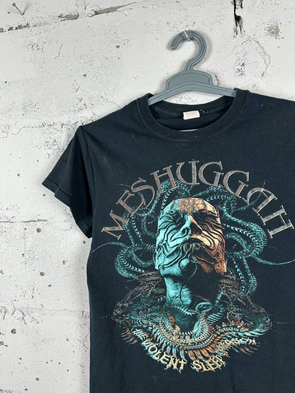 Band Tees × Vintage Vintage Meshuggah The Violent Sleep Band T Shirt Size US S / EU 44-46 / 1 - 2 Thumbnail