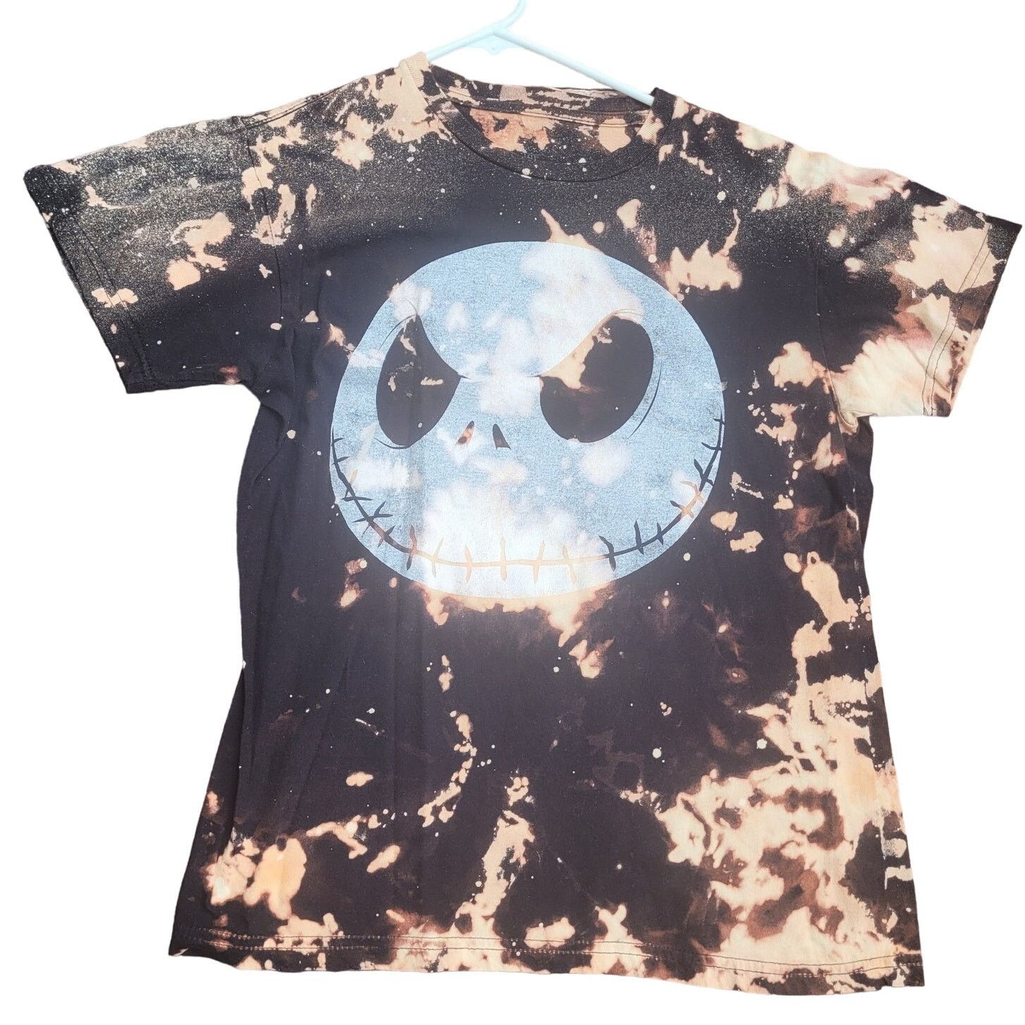 Disney Nightmare Before Christmas Bleached shirt Tie Dye Size US S / EU 44-46 / 1 - 1 Thumbnail