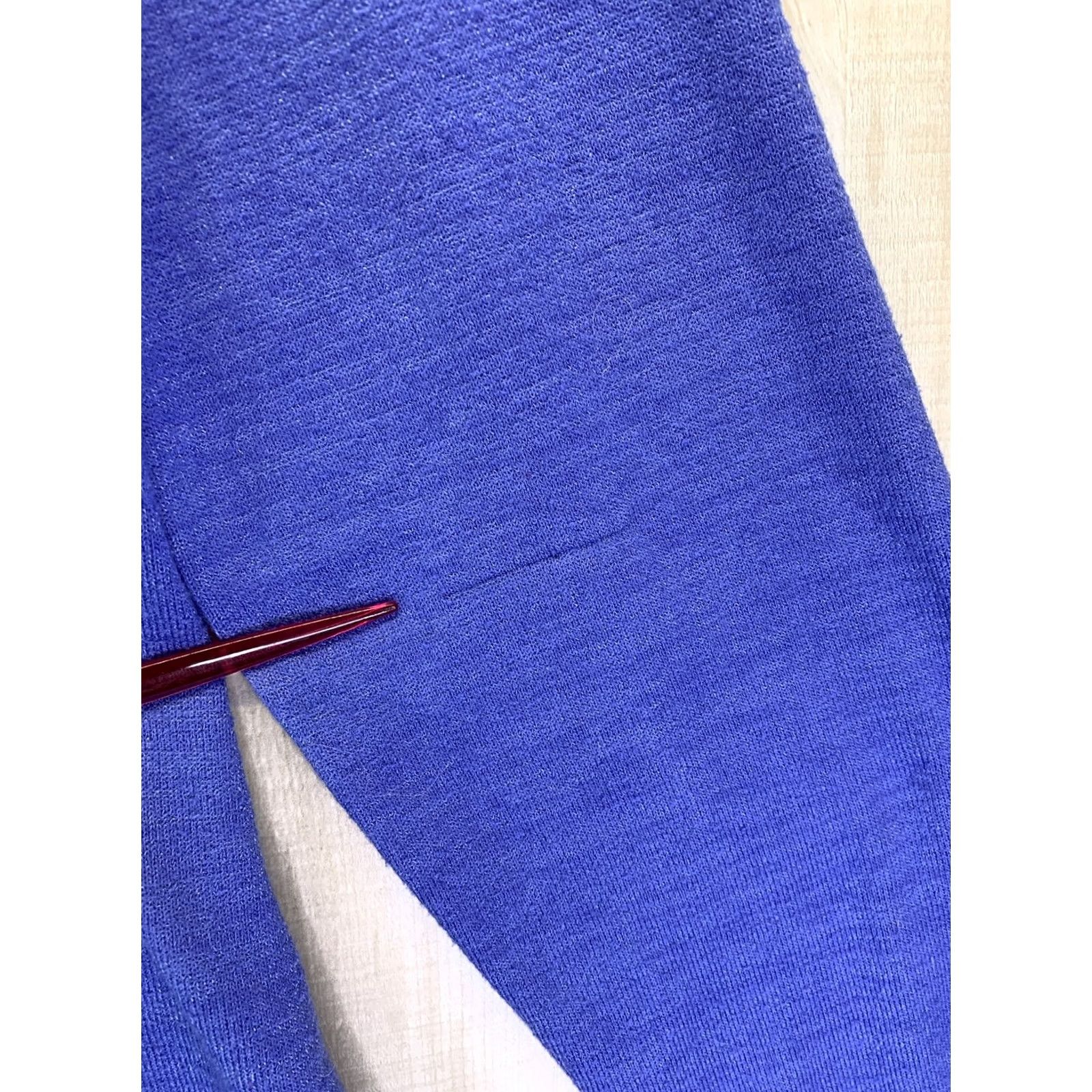 Banana Republic Banana Republic Women’s Sweater V-Neck Blue XS/S Light Pullover Top-4218 Size S / US 4 / IT 40 - 5 Thumbnail