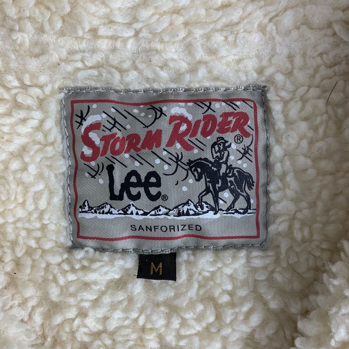 Lee × Vintage Lee Storm Rider Clothing Sherpa StreetWear Corduroy Jacket Size S / US 4 / IT 40 - 11 Thumbnail
