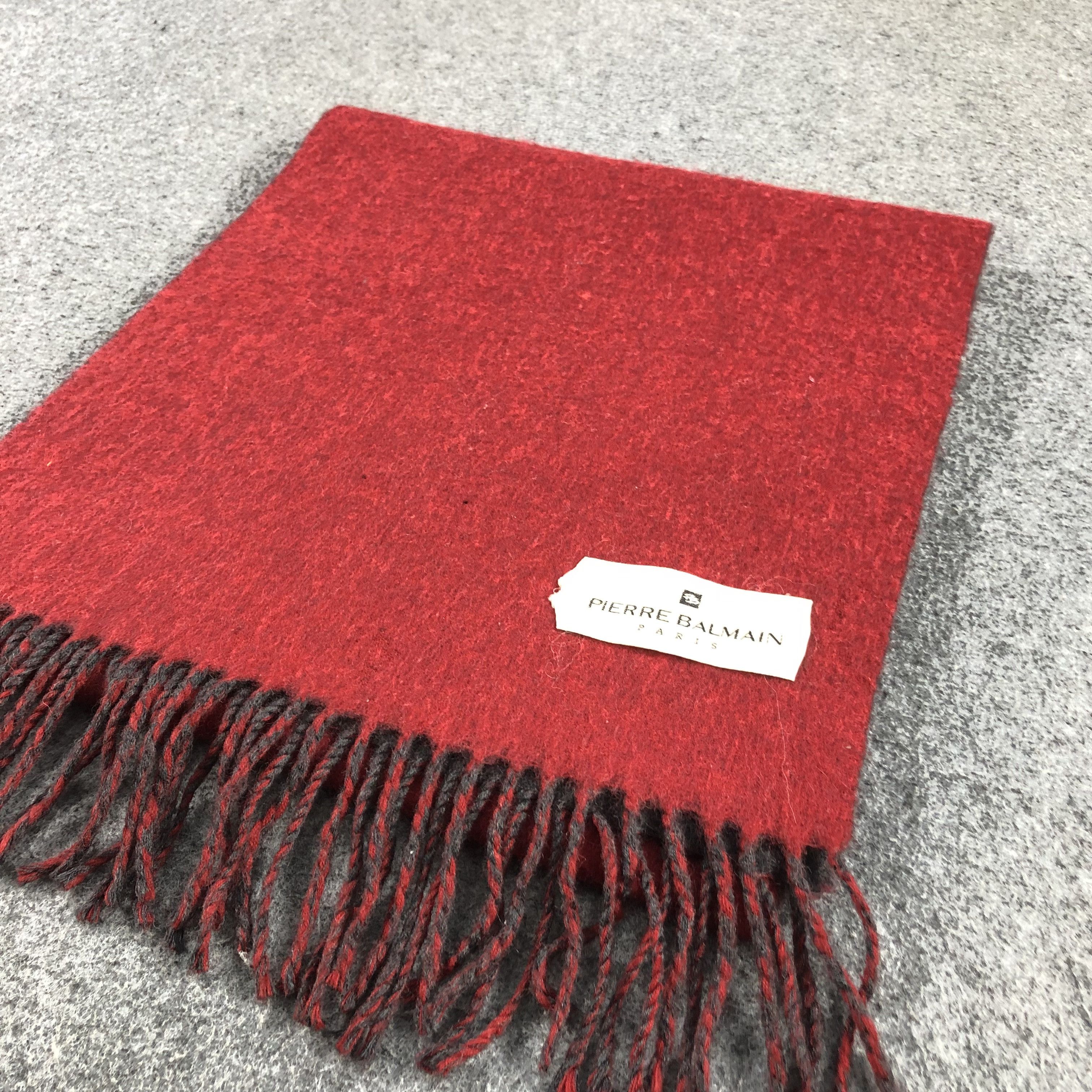 Pierre Balmain Pierre Balmain Wool Scarf Muffler V978 Size ONE SIZE - 3 Thumbnail