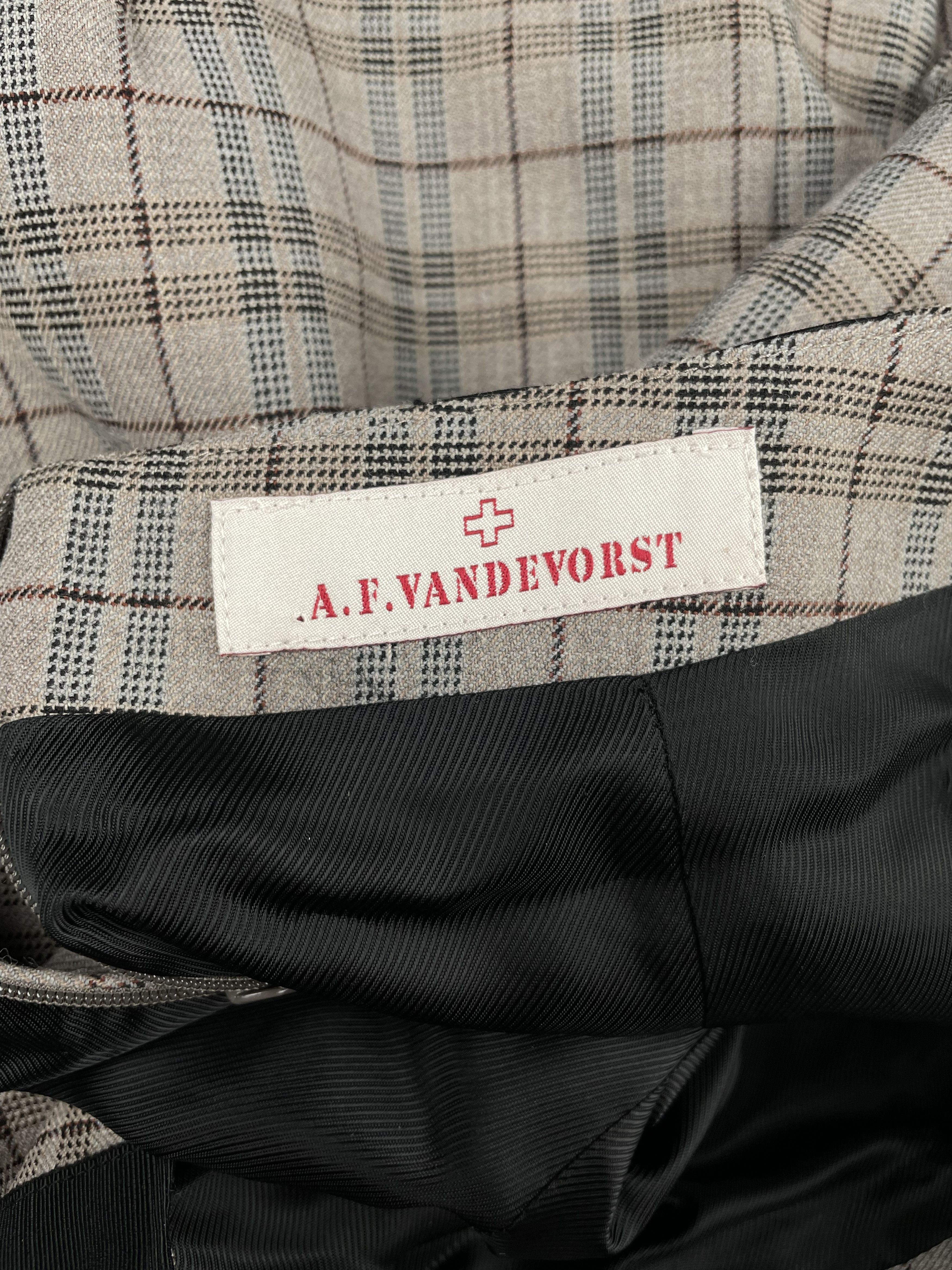 A.F. Vandevorst A.F.Vandevorst - check mini skirt - size 38 Size 27" / US 4 / IT 40 - 4 Thumbnail