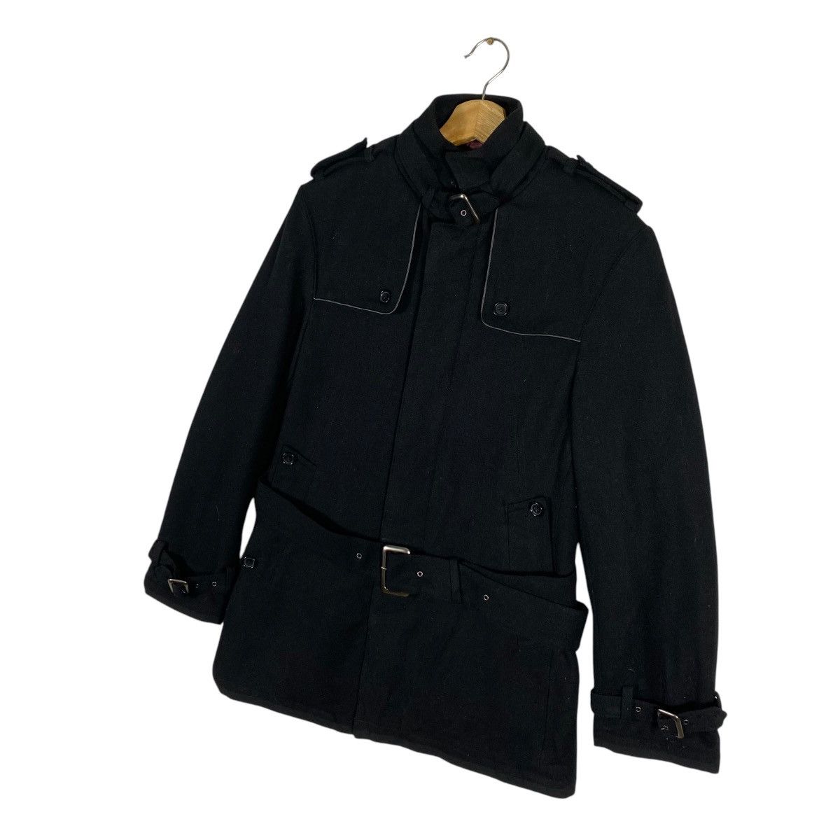 Designer × Vintage Vintage D'Homme A Homme Wool Button Jacket M Size Size US M / EU 48-50 / 2 - 2 Thumbnail