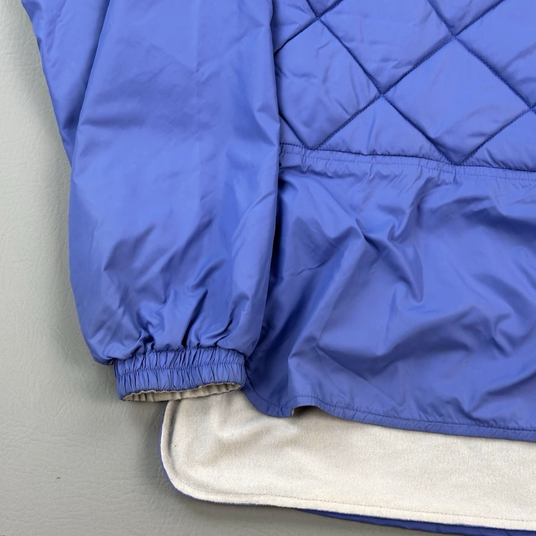 Marmot VINTAGE Marmot DriClime Anorak Jacket Womens M Purple Blue Quilted Pullover Size M / US 6-8 / IT 42-44 - 4 Thumbnail
