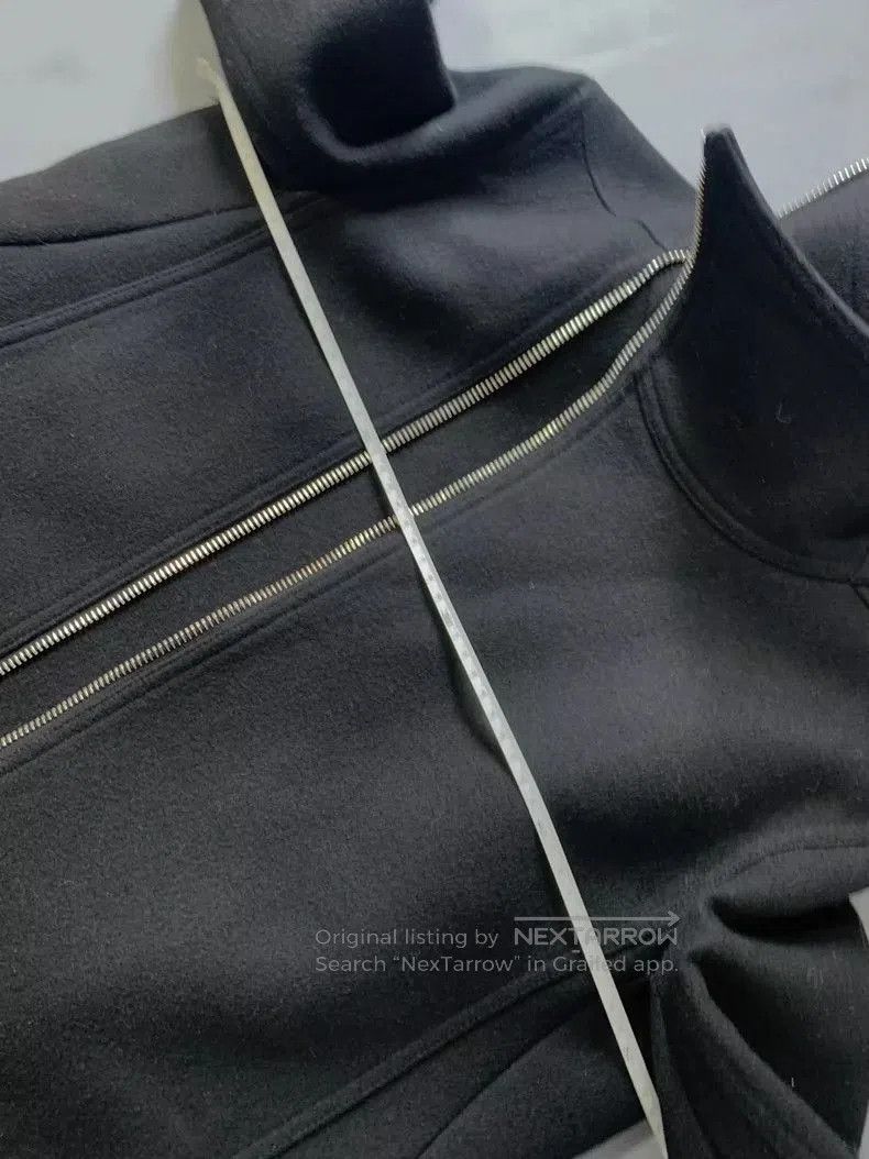 Rick Owens rick owens wool long zip coat. Size US S / EU 44-46 / 1 - 7 Thumbnail