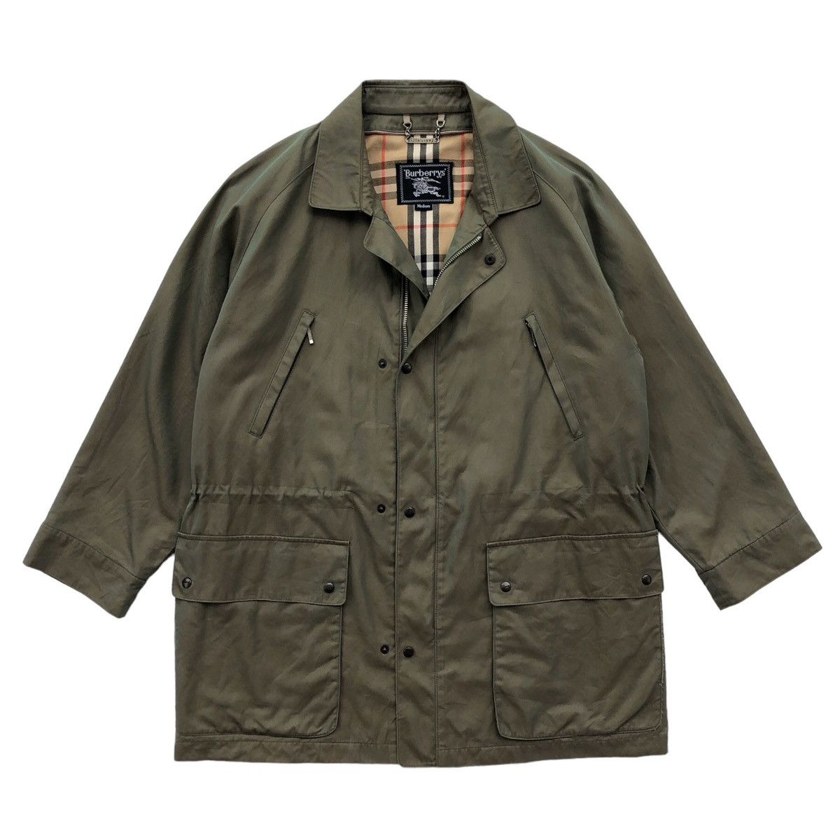 Burberry Vintage Burberrys Lined Novacheck Jacket For Women Size M / US 6-8 / IT 42-44 - 2 Thumbnail