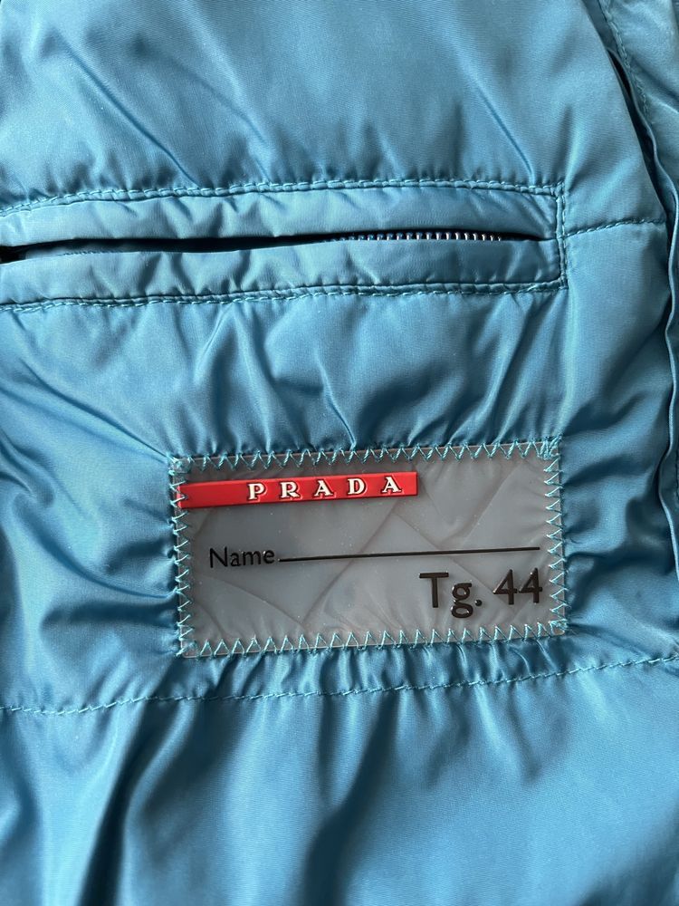 Prada Prada Down Puffer Vintage Logo Vest art.290546 sz.44 Size S / US 4 / IT 40 - 4 Thumbnail