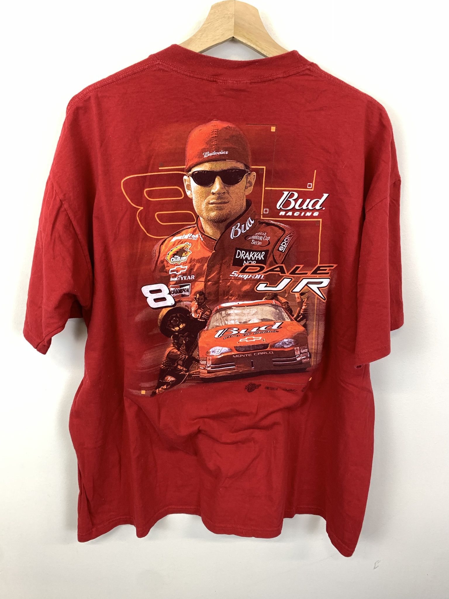 NASCAR Vintage Dale JR Y2K NASCAR Racing Tee Size XL Size US XL / EU 56 / 4 - 1 Thumbnail