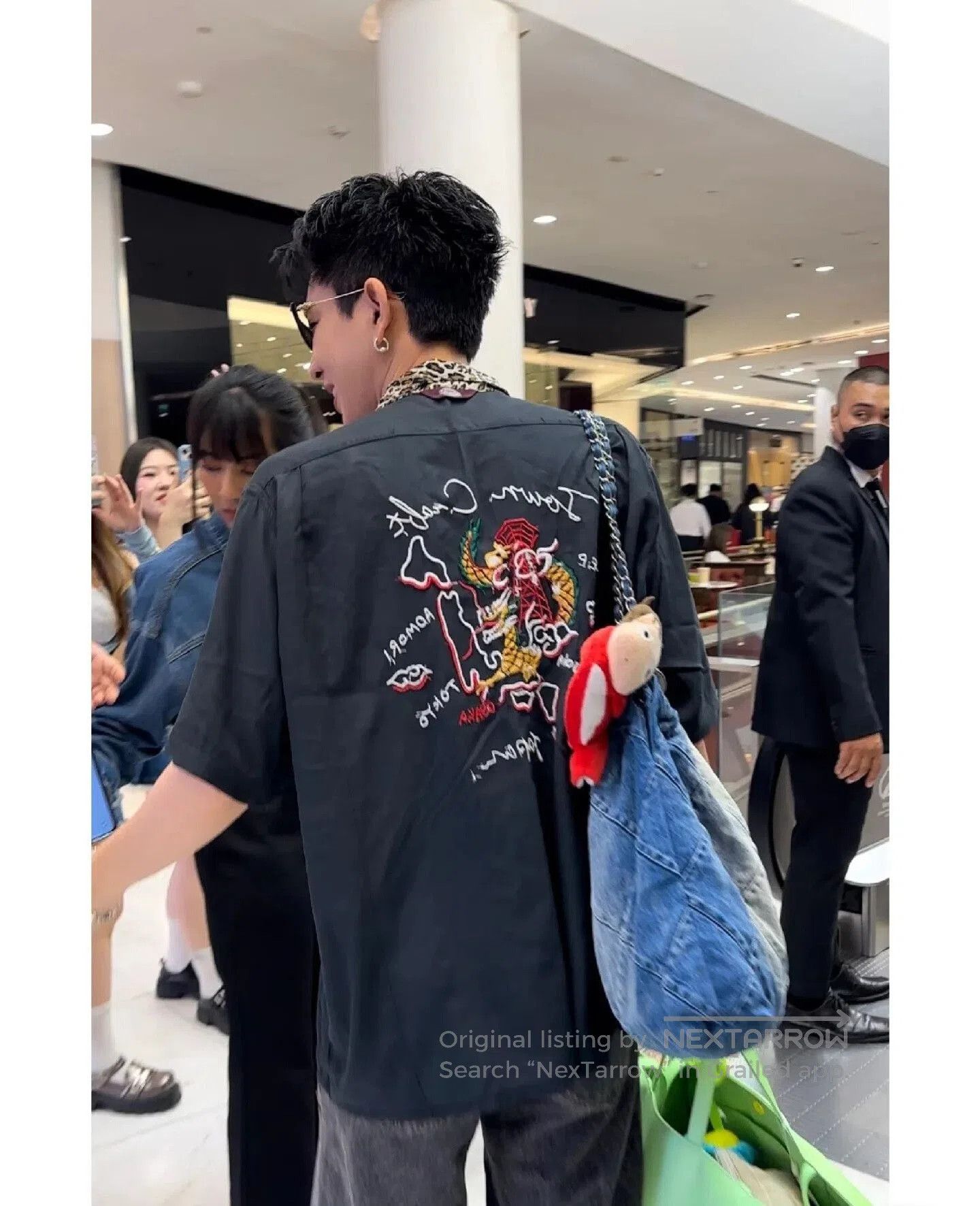 Towncraft towncraft x freaks store embroidered short sleeve shirt. Size US L / EU 52-54 / 3 - 1 Thumbnail