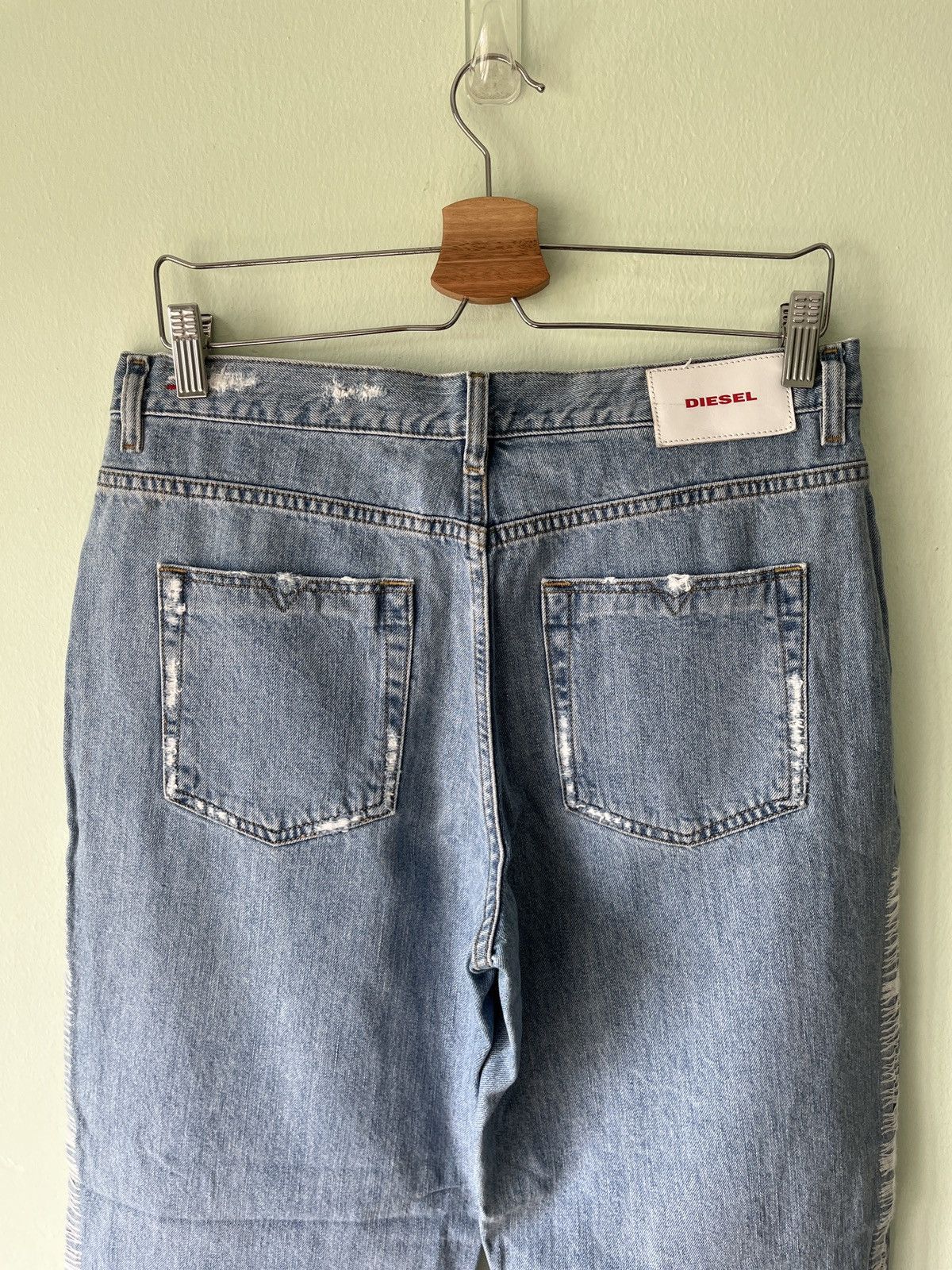 Designer × Diesel Diesel industry Distressed Jeans Size 31" - 14 Thumbnail