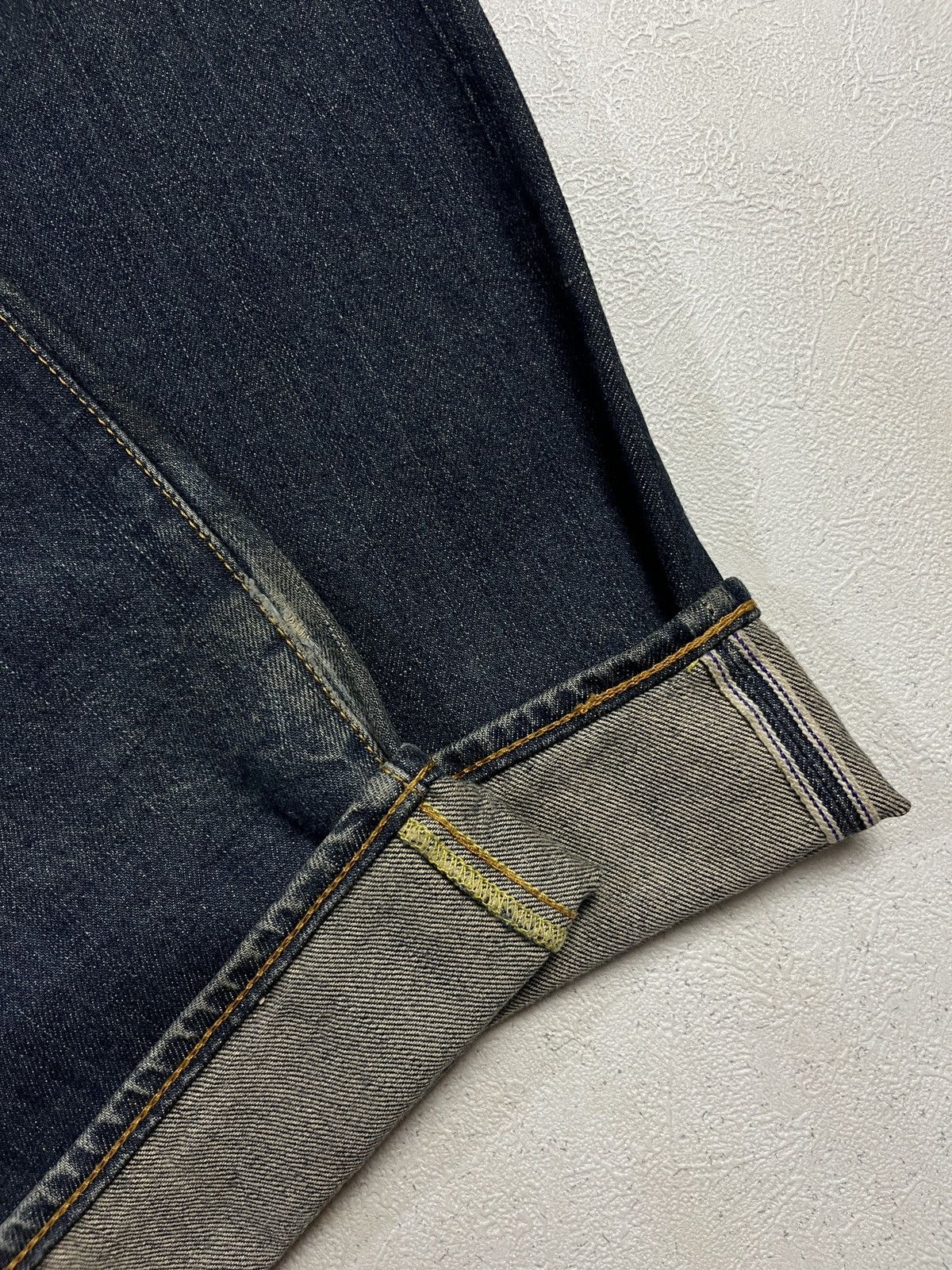 Evisu Rare Evisu Yamane Paris Distressed Selvedge Jeans Size US 36 / EU 52 - 20 Thumbnail