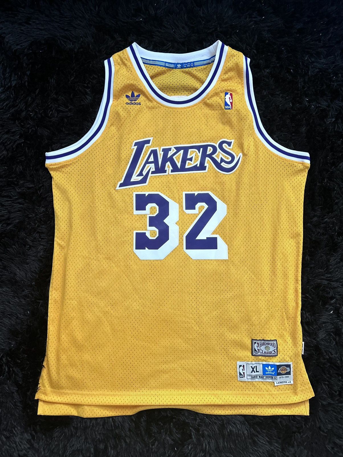 NBA × Vintage 1979-1980 Magic Johnson Adidas Hardwood