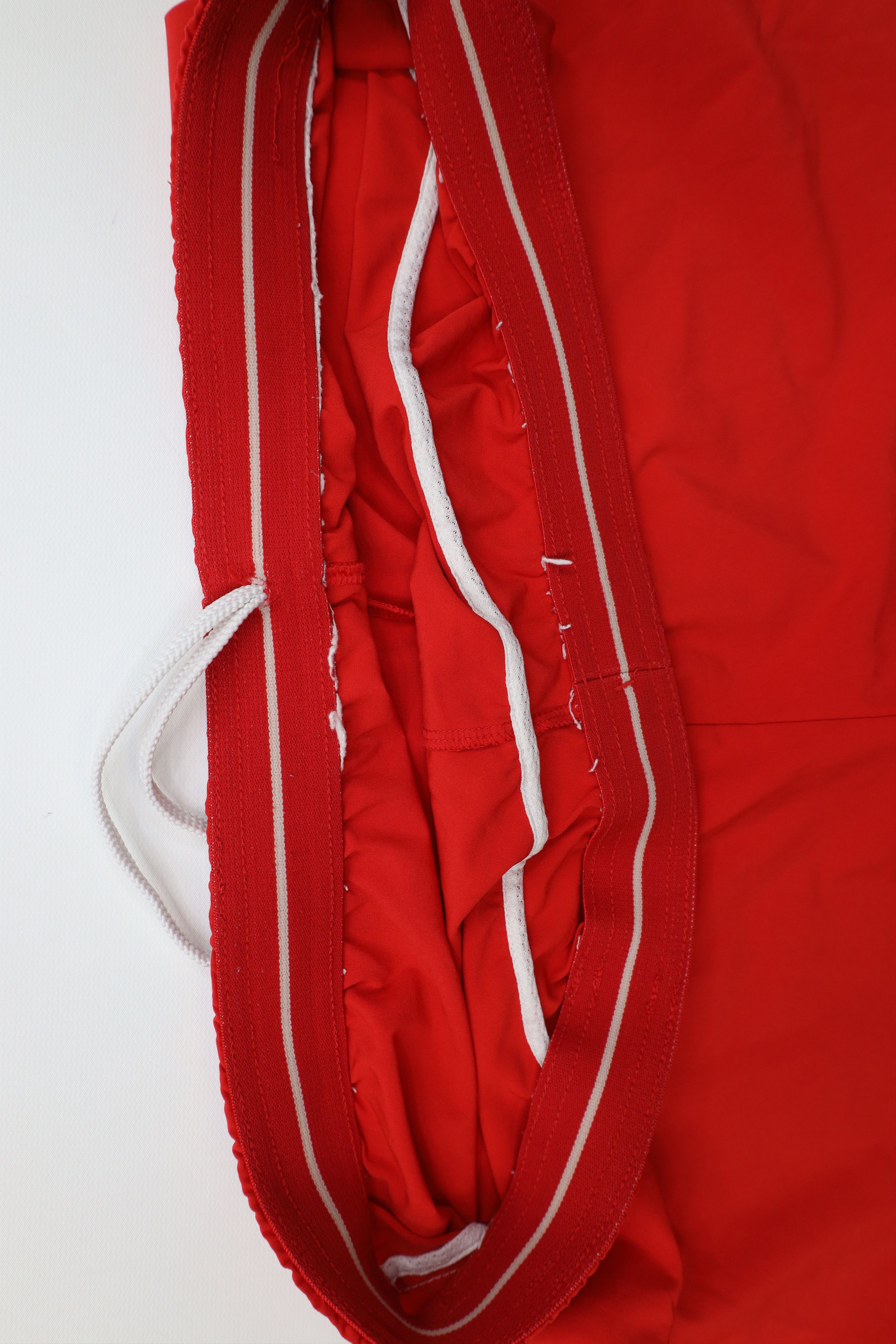Nike Vintage Nike Mini Swoosh Running Jogging Soccer Shorts Red Size US 36 / EU 52 - 6 Thumbnail